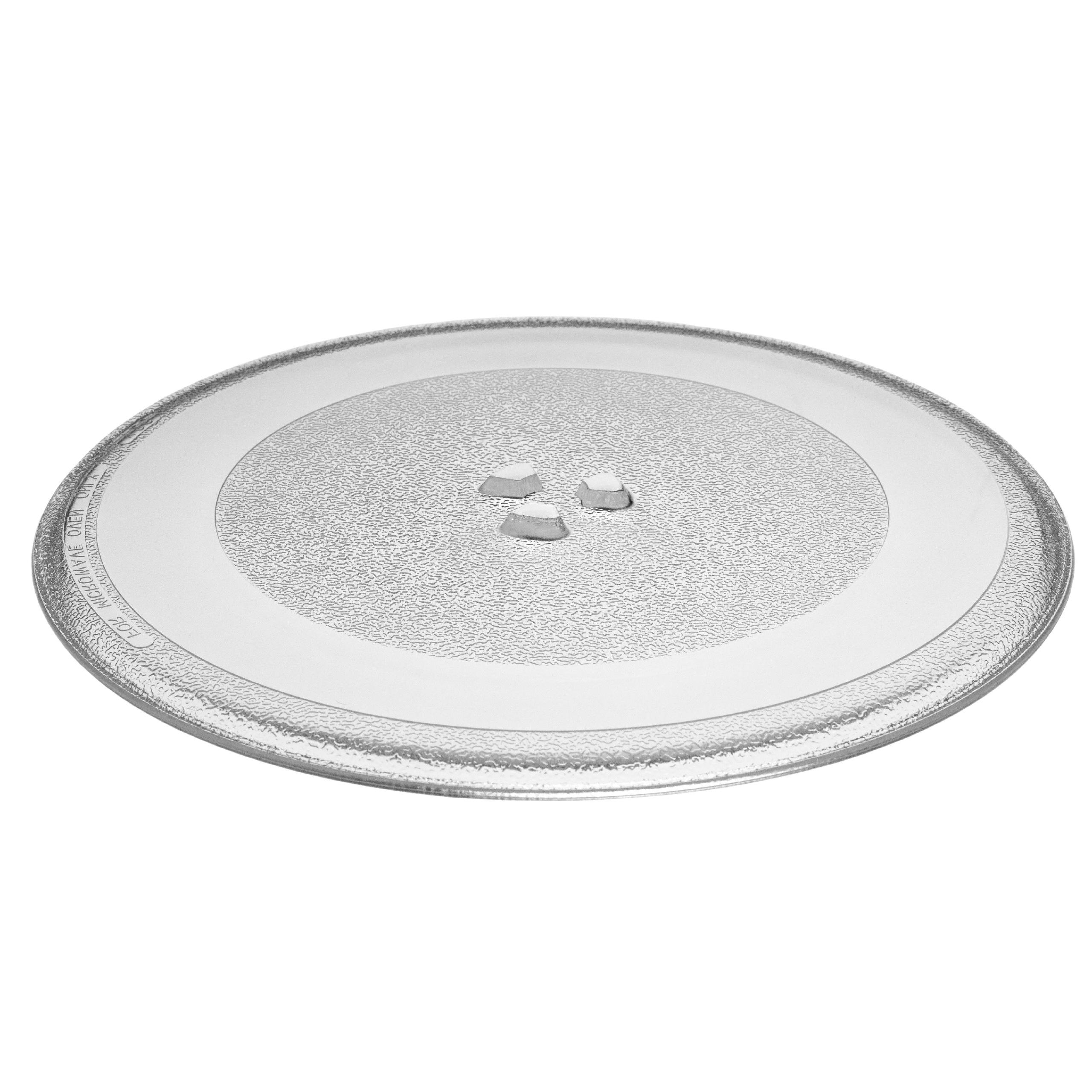 glass microwave plate, rotary plate 32.4cm replaces LG 1B71961E, 1B71961H for Privileg microwave etc