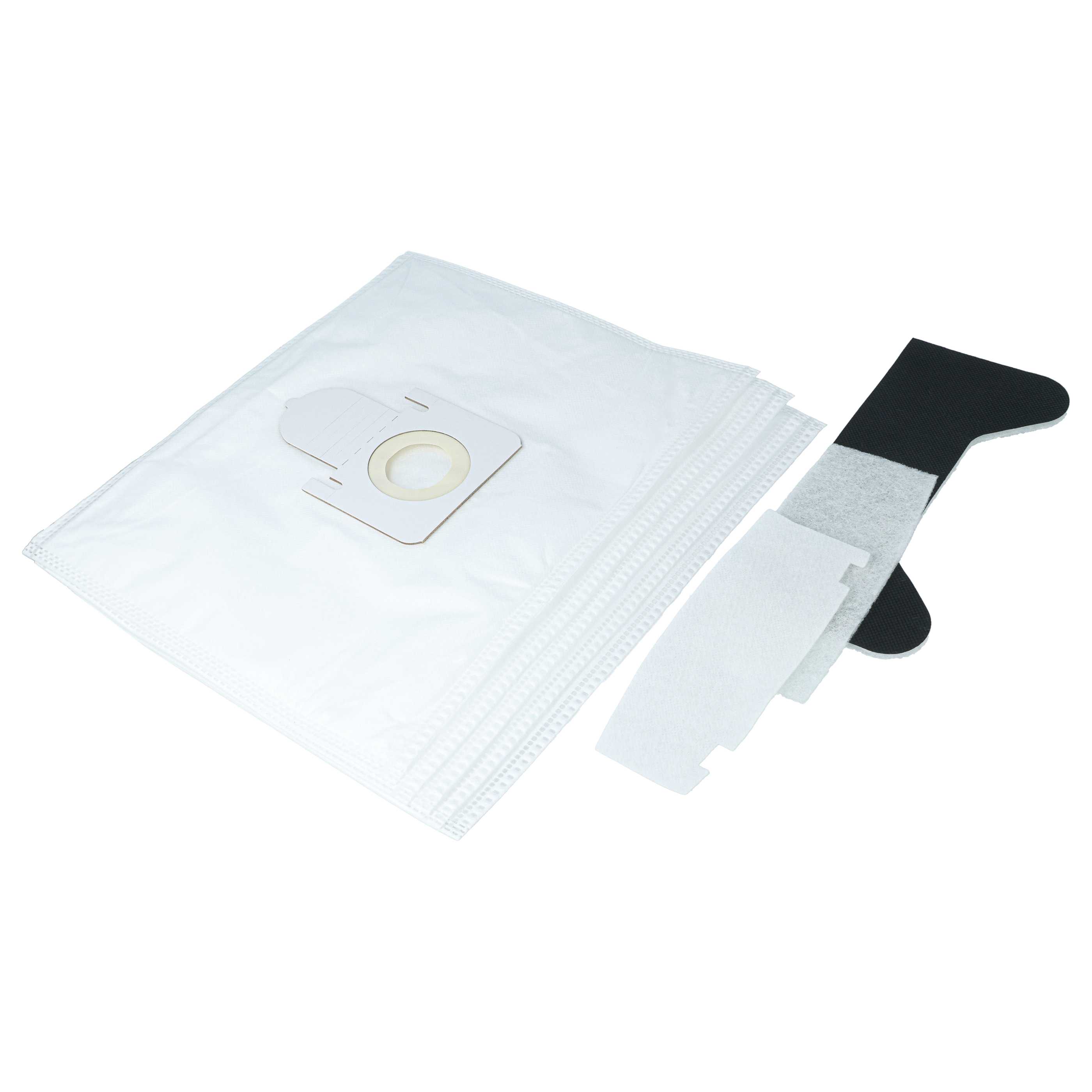 5x Microfaser Staubbeutel + Abluftfilter + Aktivkohlefilter wie Thomas Hygiene Filter Set, ersetzt 787230