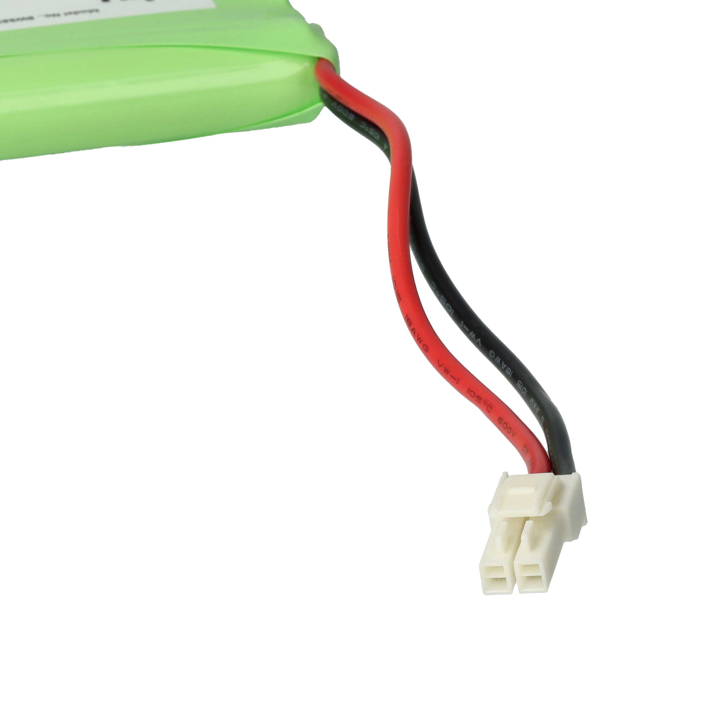 Sliding Gate Operator Battery replaces Polargos S1512 - 1600 mAh 9.6 V NiMH