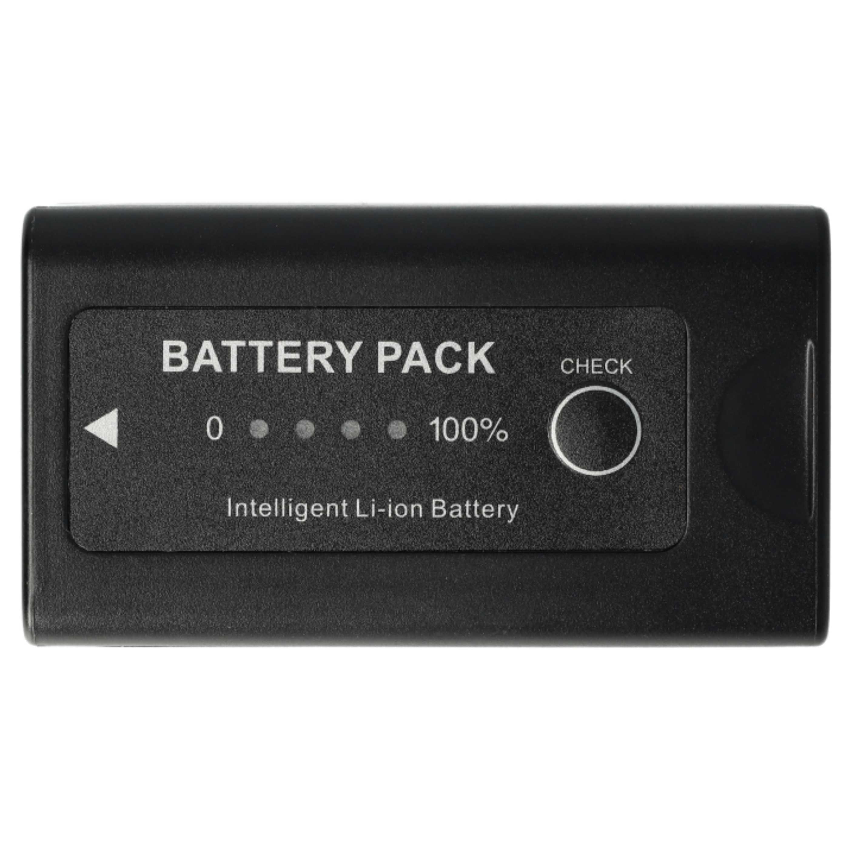 Videocamera 3x Battery replaces Canon BP-955 - 4400 mAh 7.4 V Li-Ion