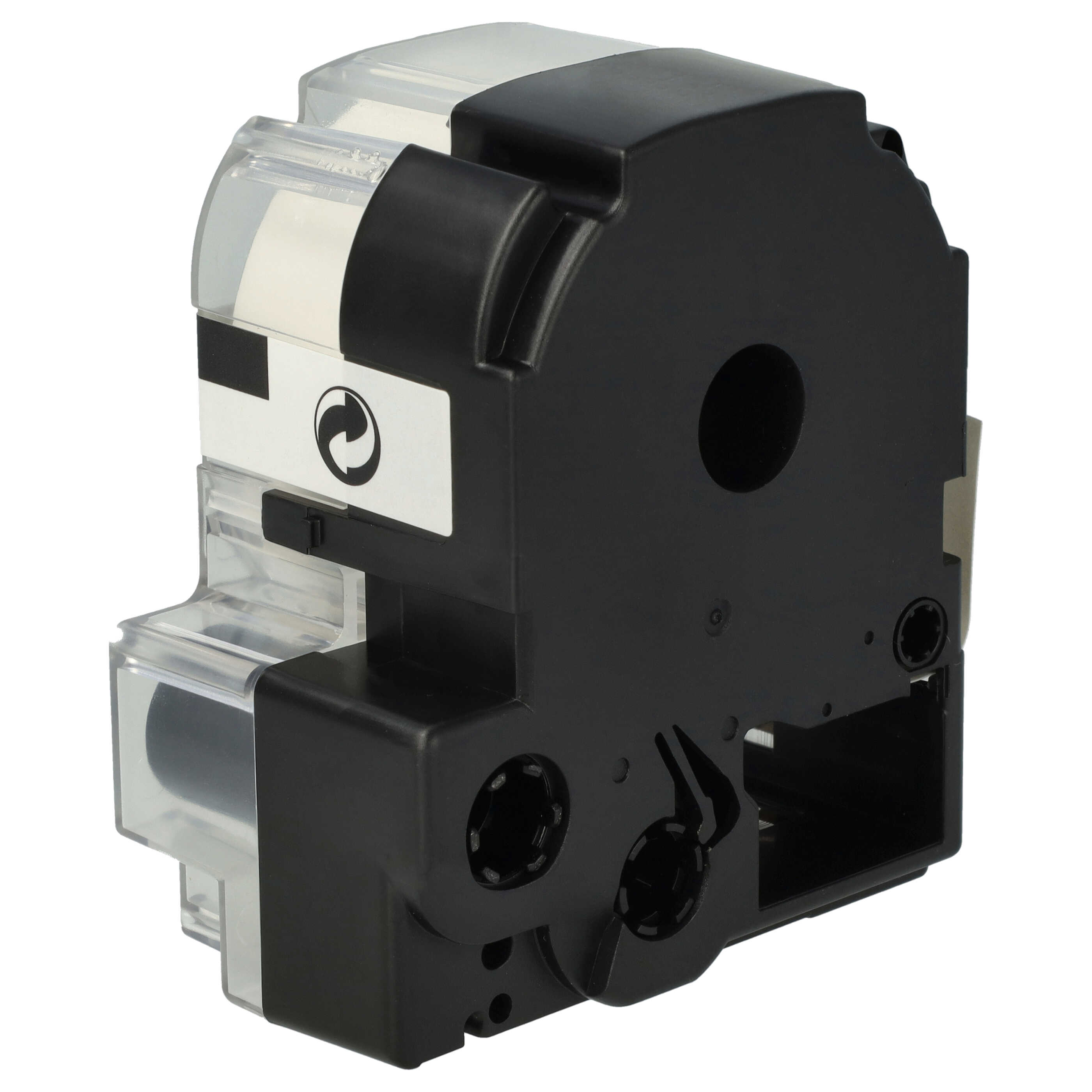 50x Label Tape replaces Epson LC-7WBN - 36 mm Black to White