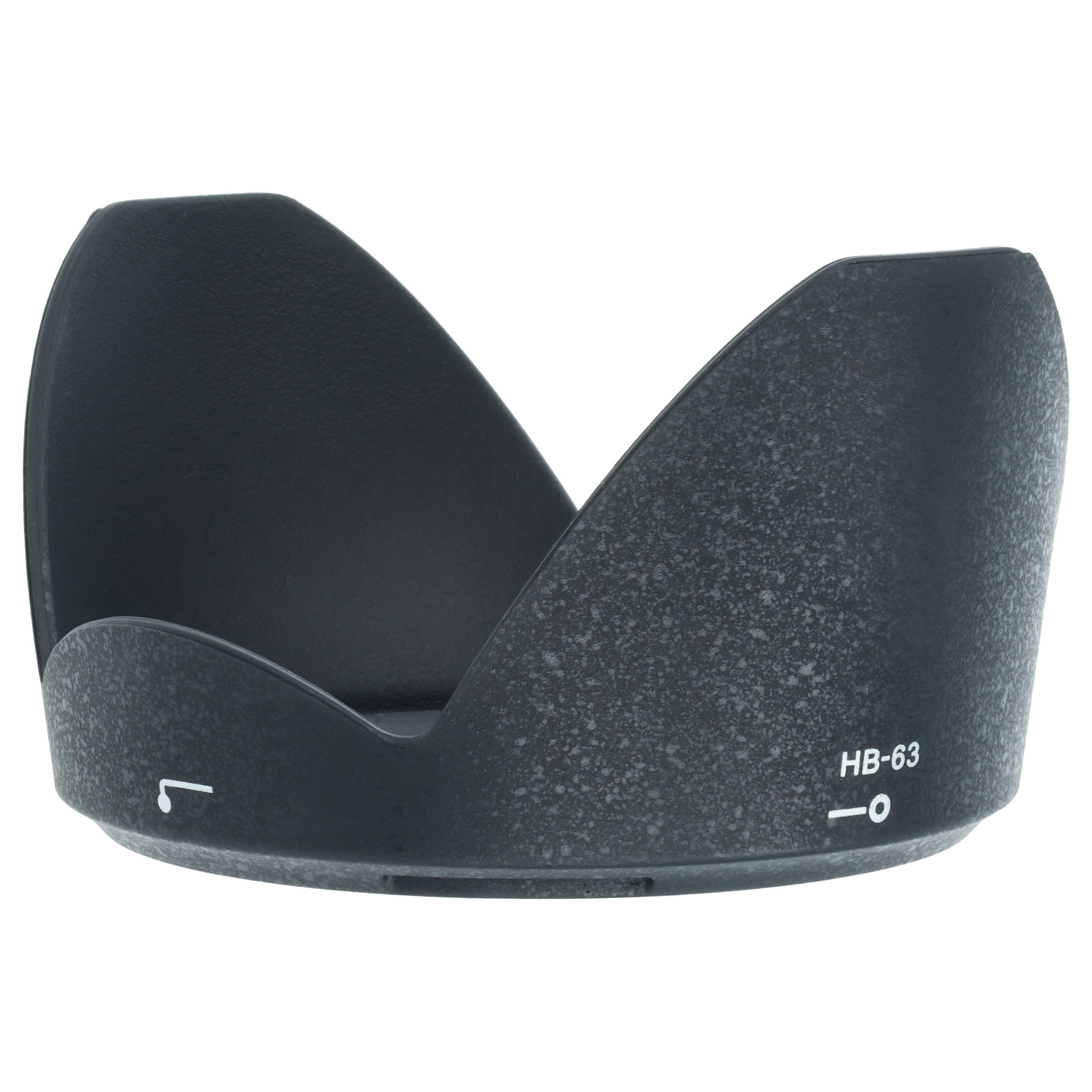 Lens Hood replaces Nikon HB-63 for Nikon Lens with 72 mm Diameter, plastic, black