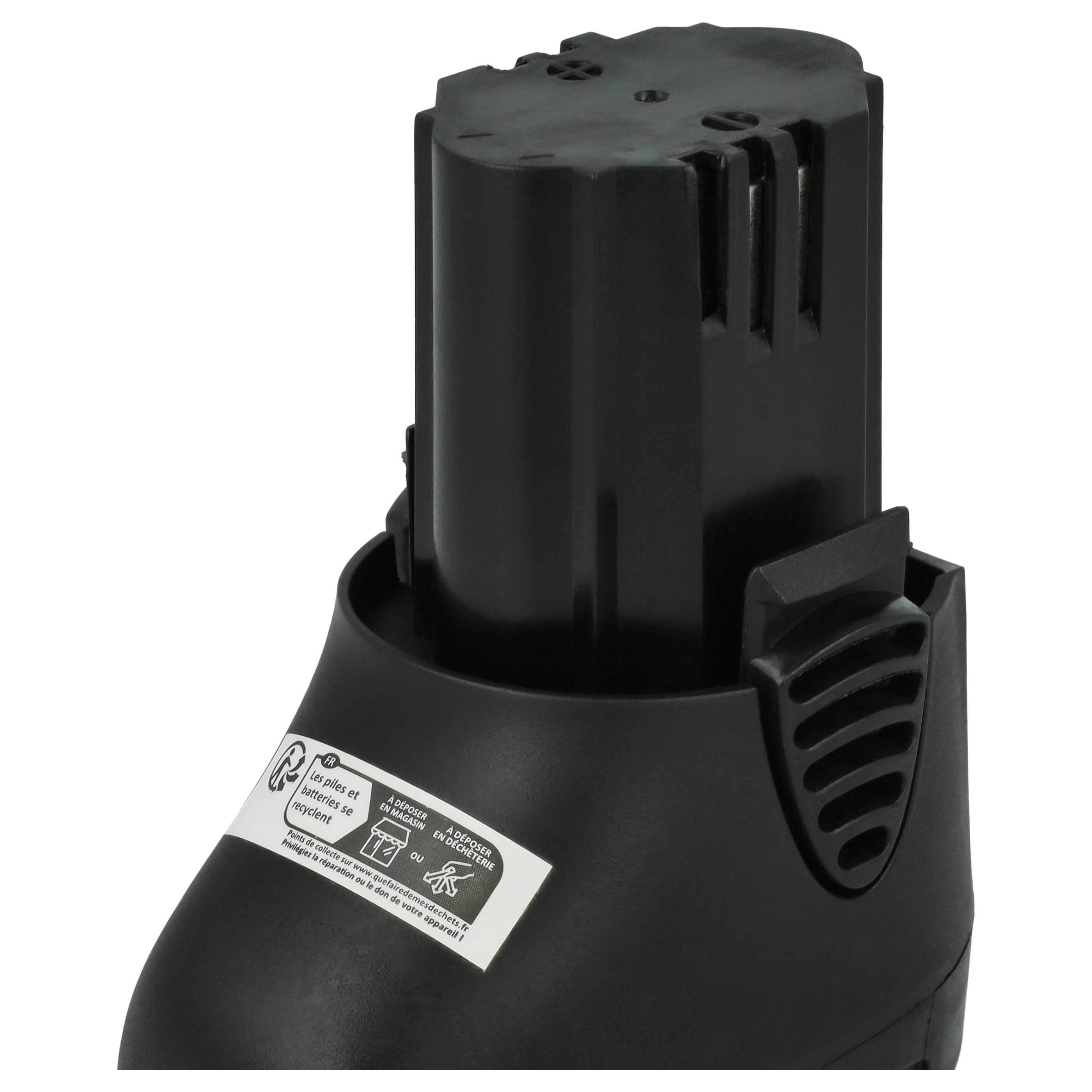 Battery replaces Dremel 757-01, 2.615.085.5JD, 26150855JD Electric Power Tool - 2000 mAh, 10.8 V, Li-Ion