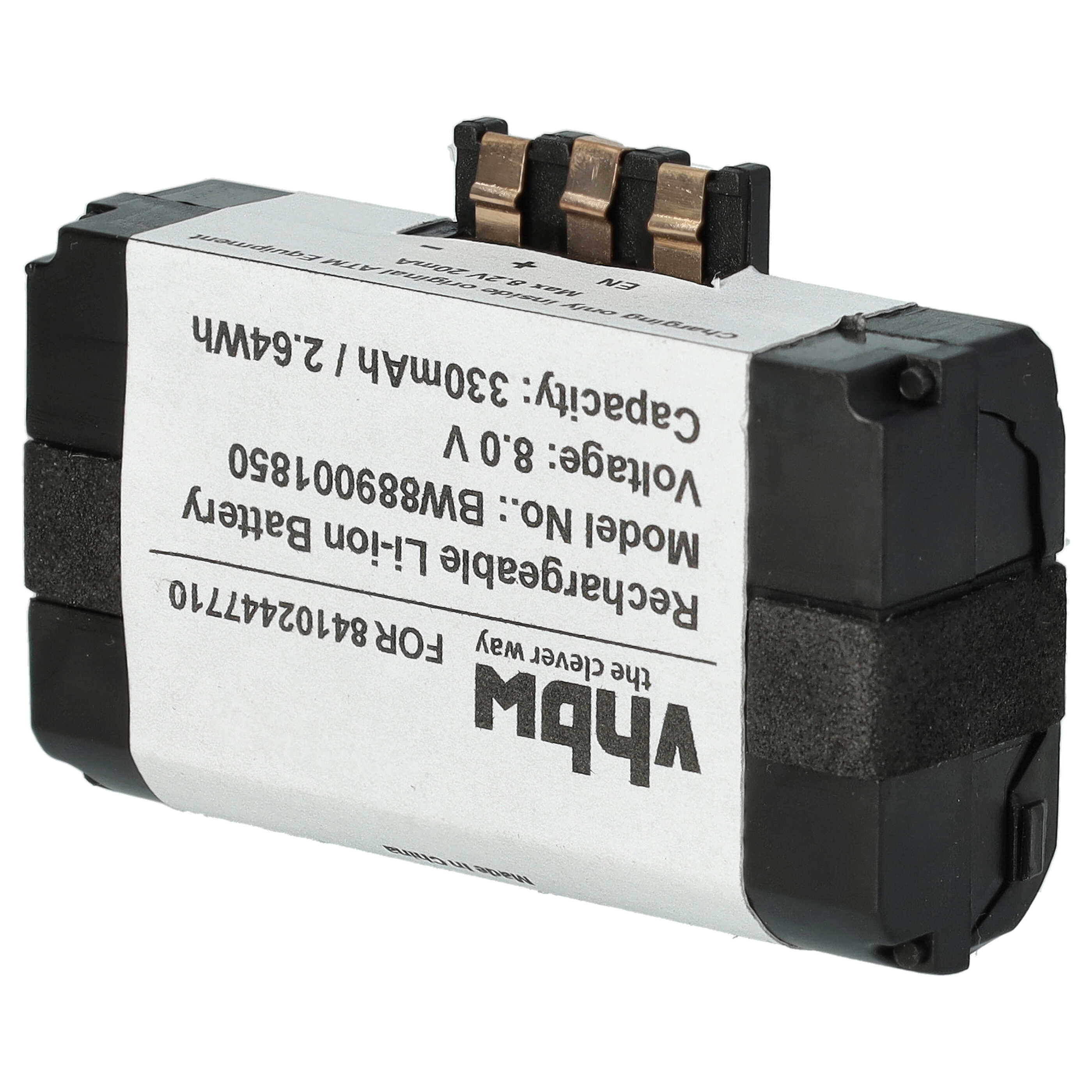 Batteria per unità di controllo telematica sostituisce BMW 2 447 710 - 01, 84102447710 BMW - 330mAh 8V NiCd