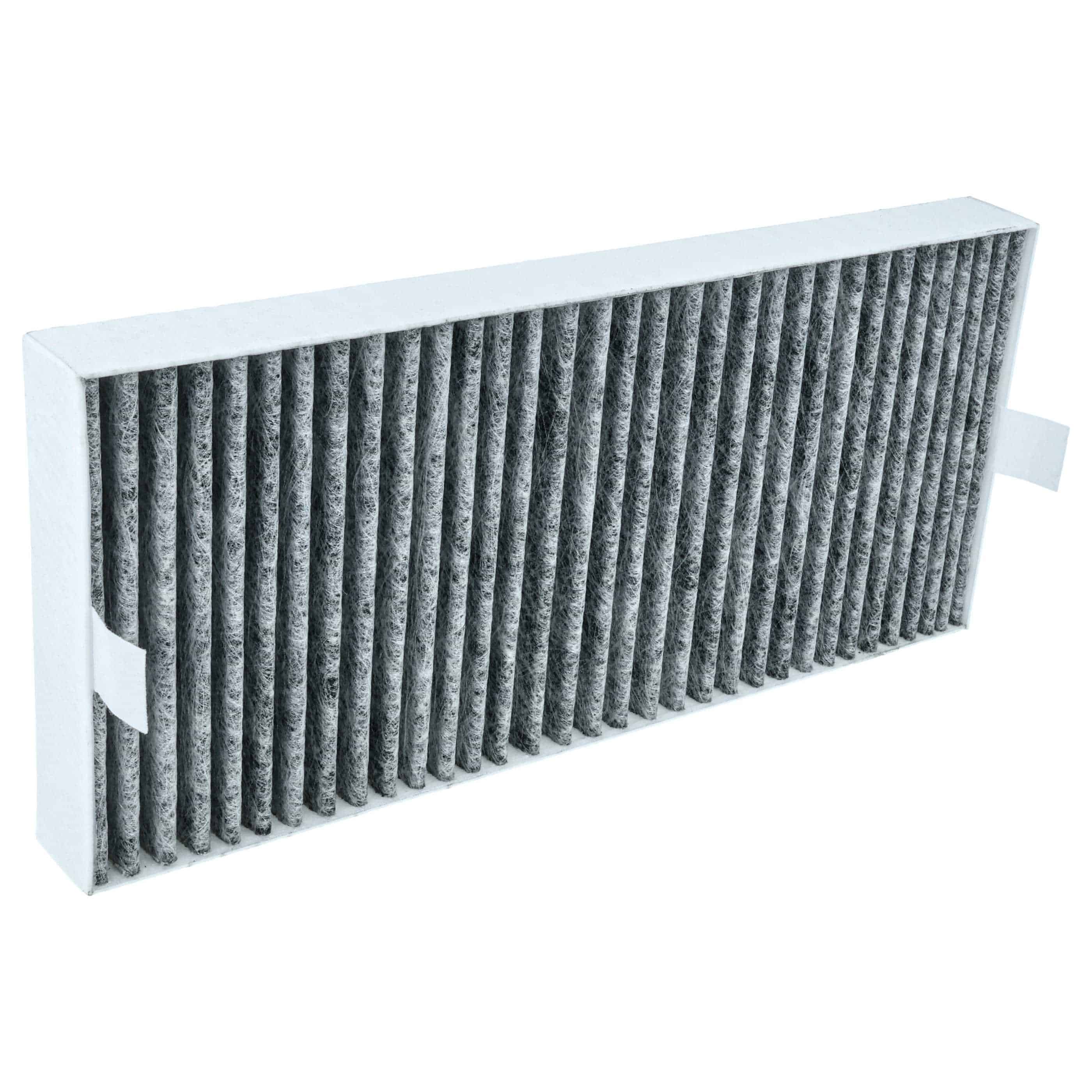 Filtre à charbon actif remplace Miele DKF 35-P, 20228037 pour hotte Miele