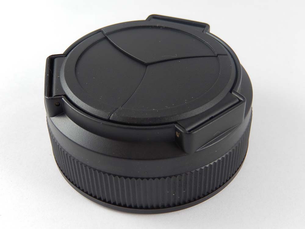 Tapa objetivo automático para cámara Canon PowerShot G1X, G1 - plástico negro