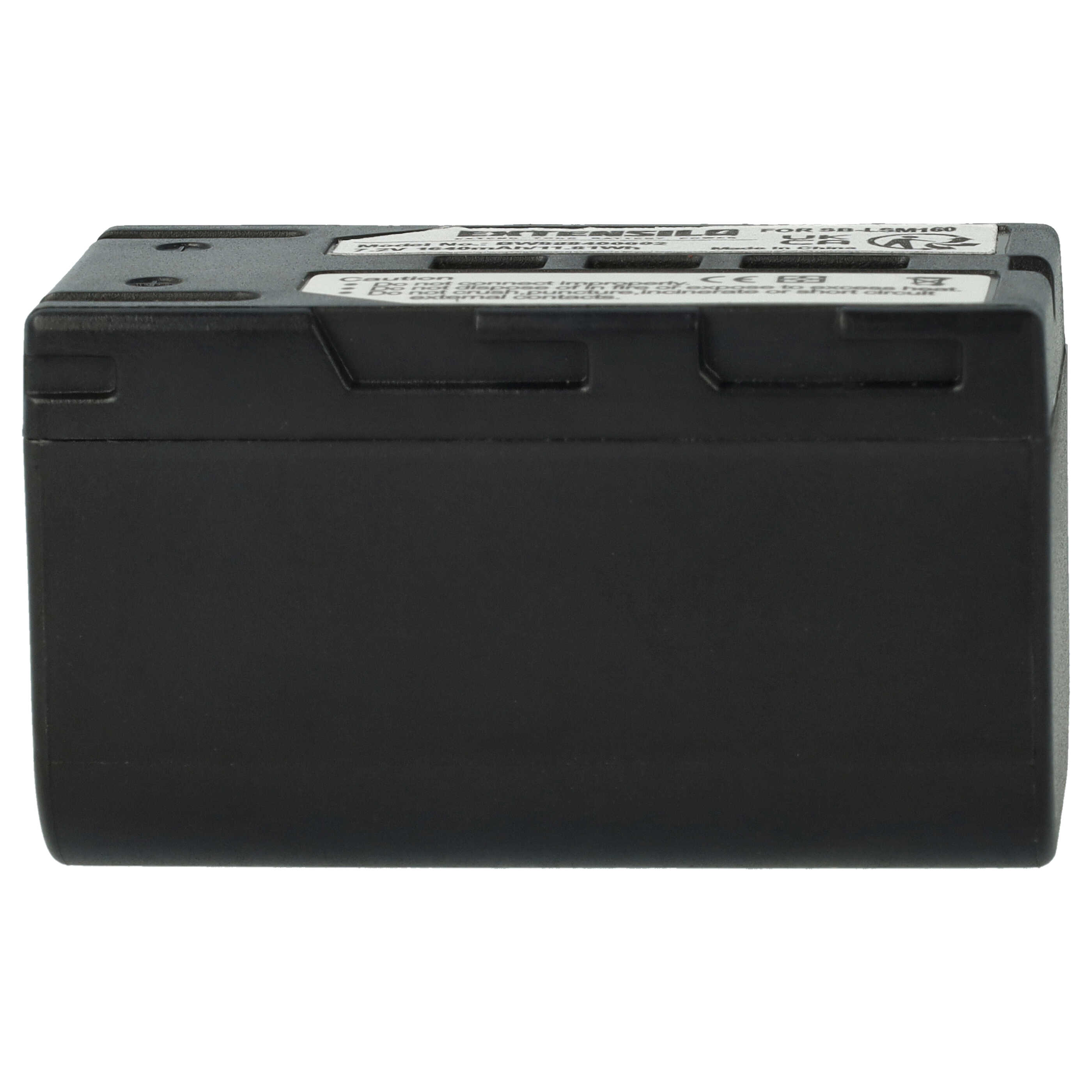 2x Battery replaces Samsung SB-LSM80, SB-LSM320, SB-LSM160 - 1640mAh, 7.2V, Li-Ion