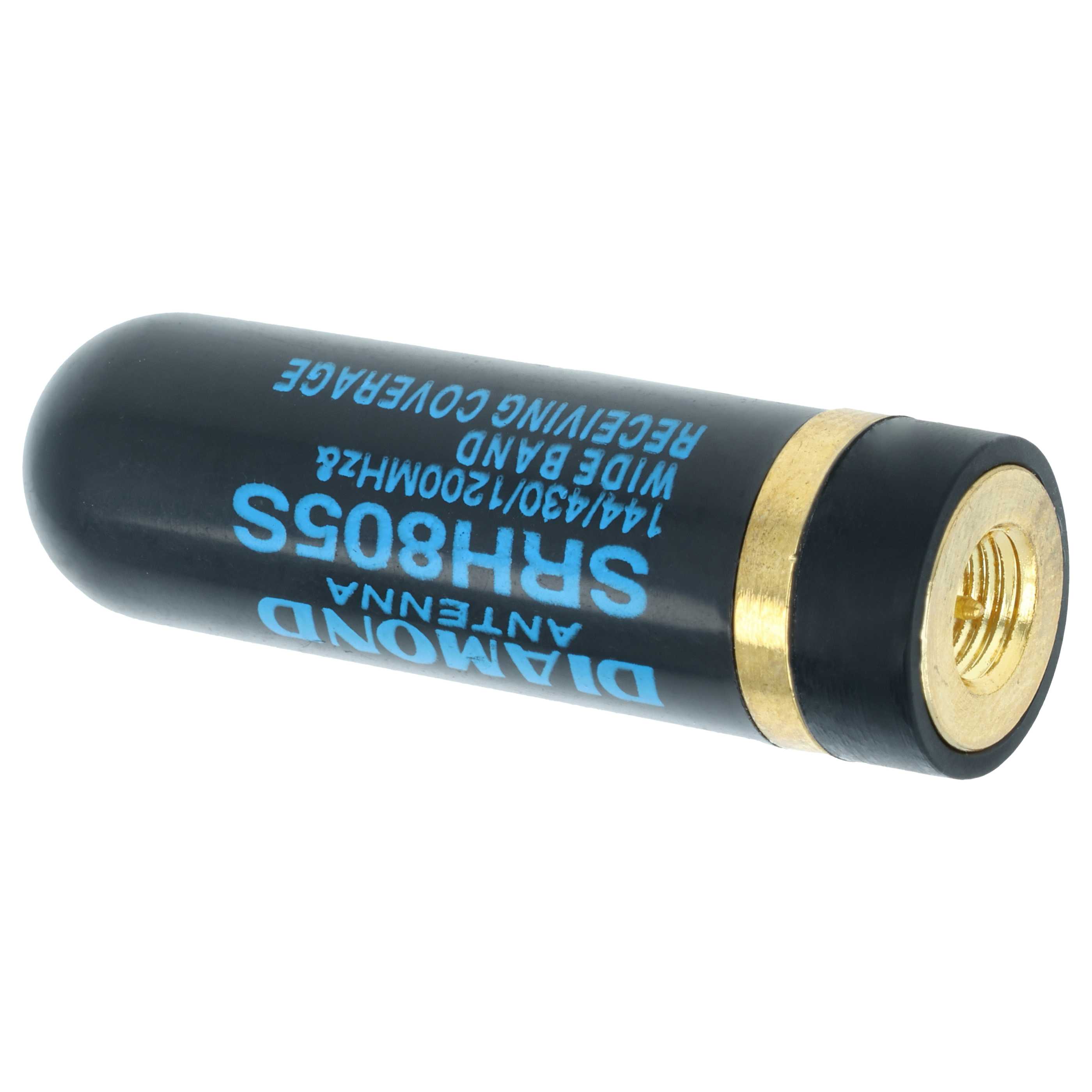 Antenna for Yaesu, Kenwood, Albrecht, Icom, Baofeng, Bidatong, Motorola Walkie-Talkie etc. - SMA plug, 4.9 cm
