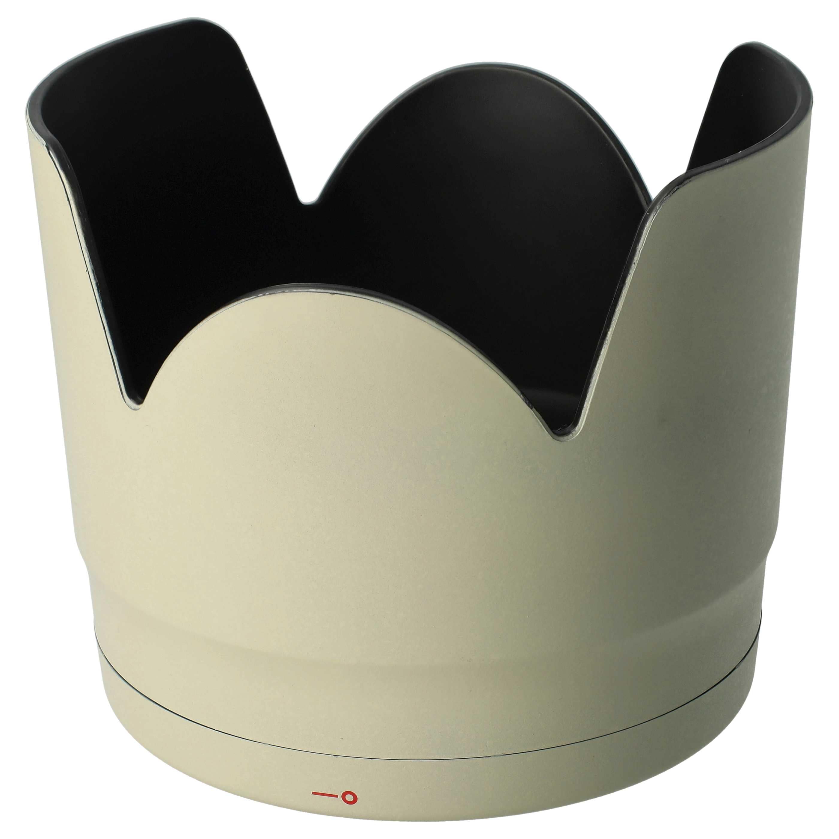 Lens Hood replaces Canon ET-87 for Canon Lens with 77 mm Diameter, plastic, white / grey