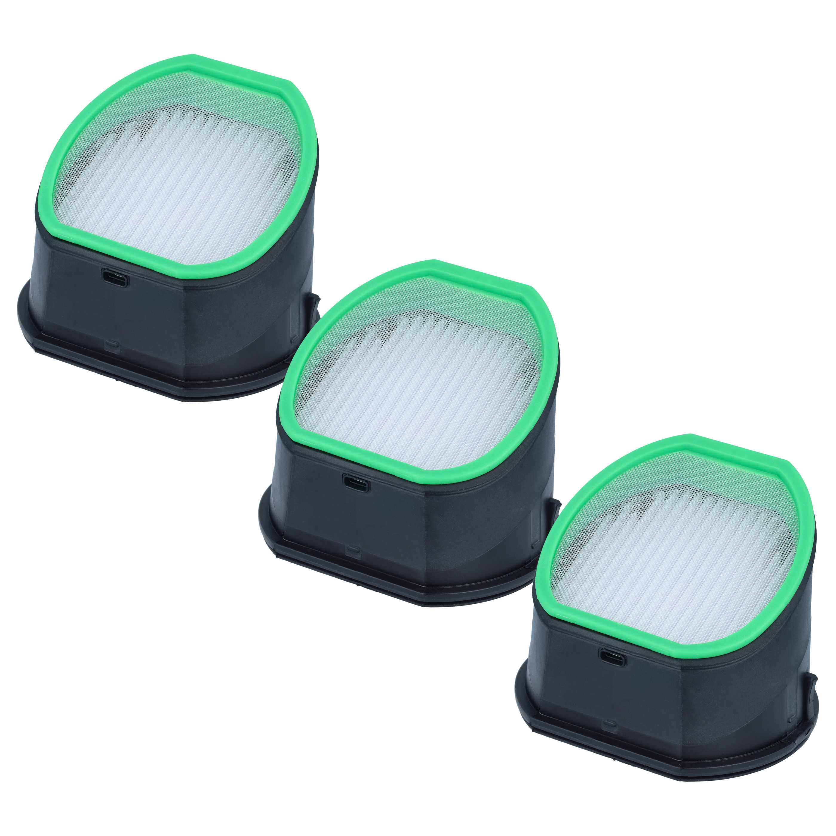 3x Filter passend für Vorwerk Kobold VM7 Staubsauger