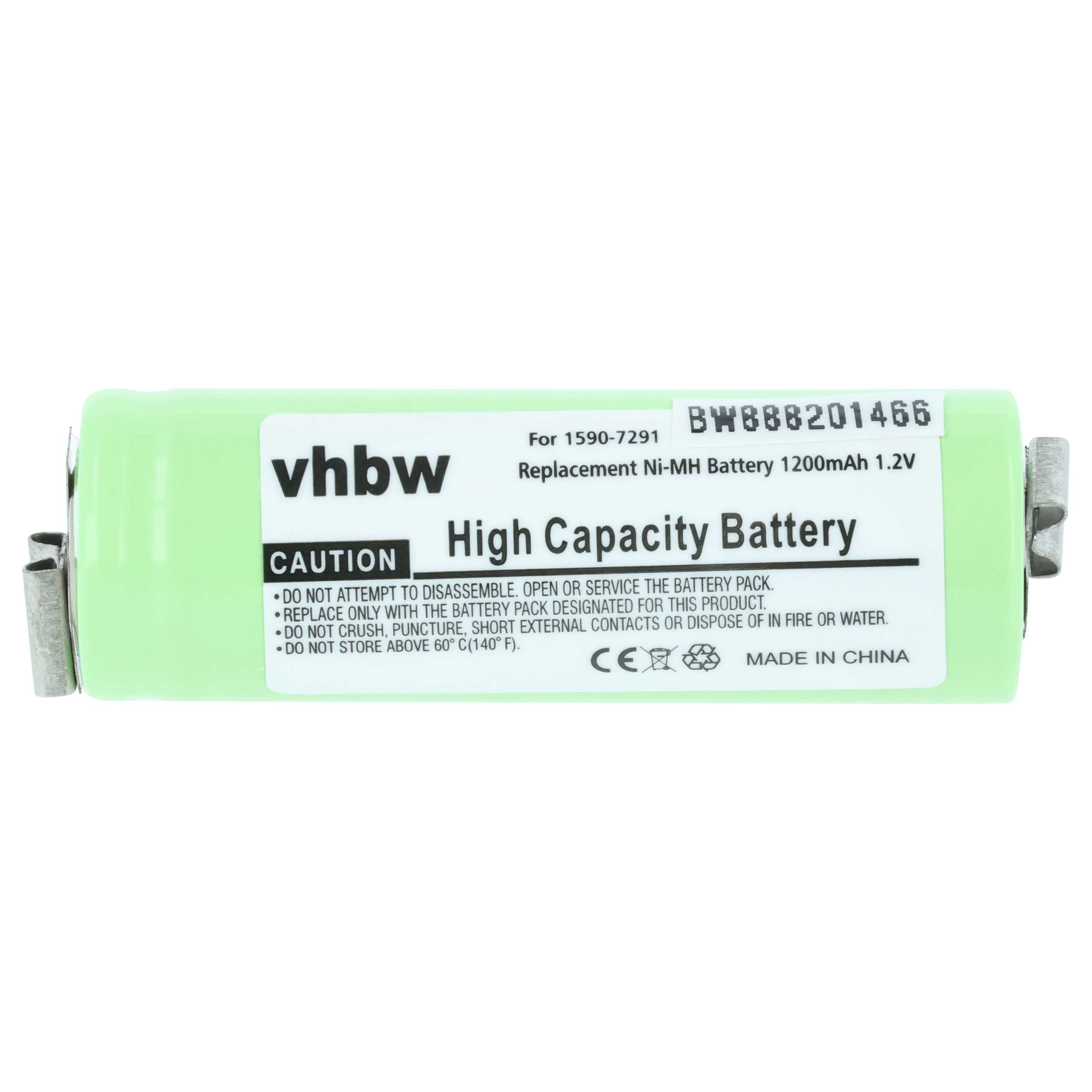 Akumulator do maszynki do strzyżenia zamiennik Moser 1591-0062, 1590-7291, 1591-0067 - 1200 mAh 1,2 V NiMH