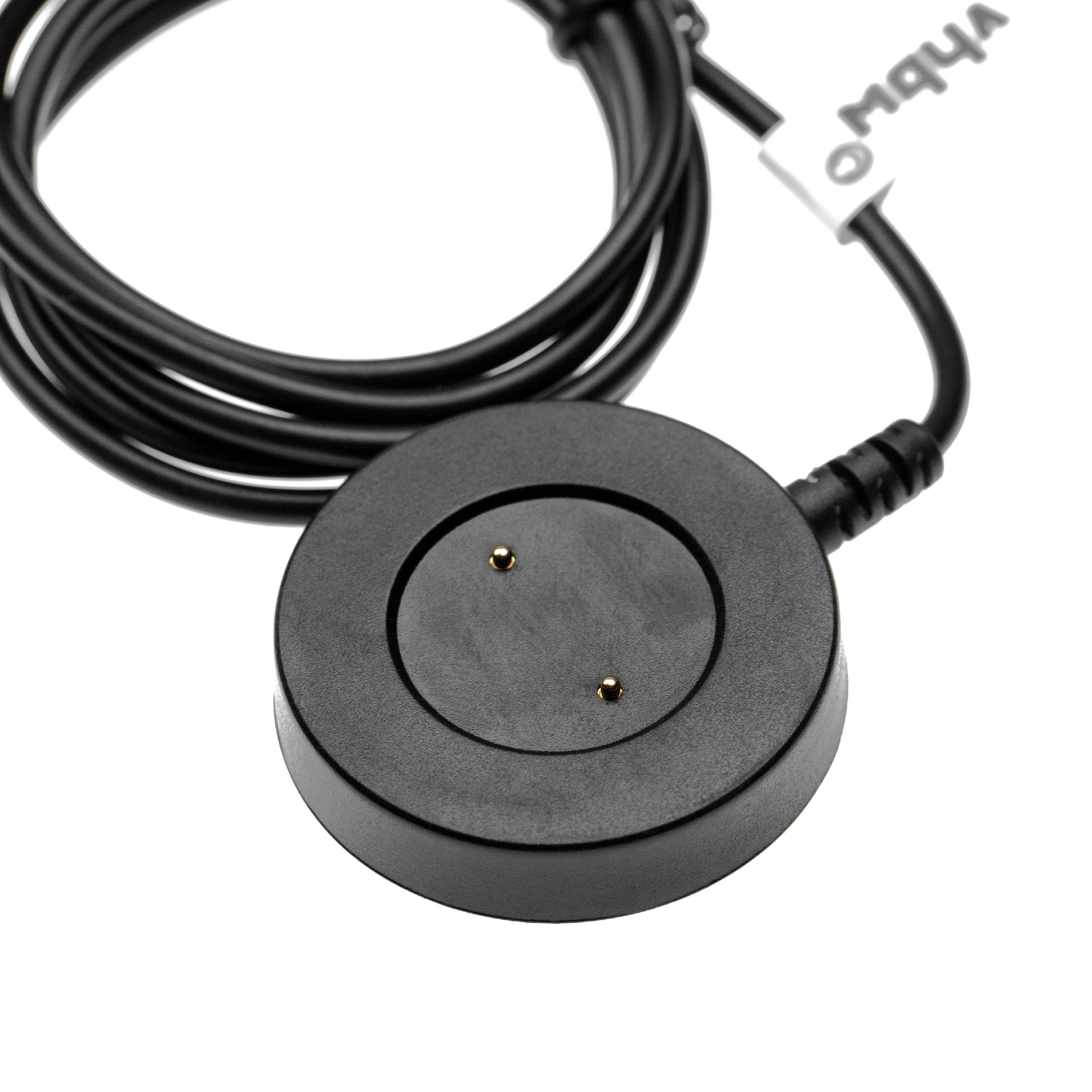 Cable de carga USB para smartwatch Huawei Watch GT2 - negro magnético 98 cm