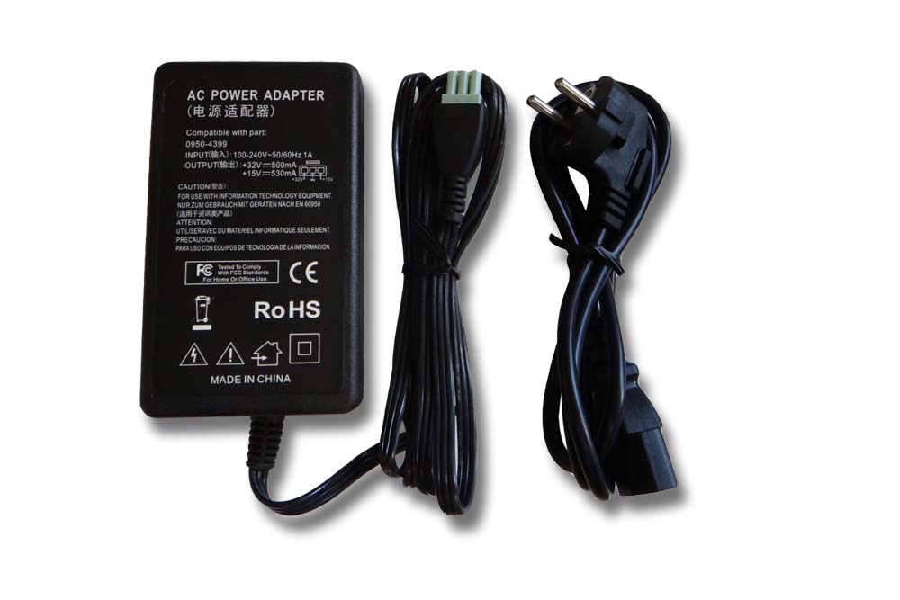 Mains Power Adapter replaces HP 0950-4399, 0950-4397 for Printer
