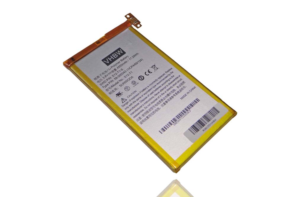 Batteria per eBook reader eReader sostituisce Amazon 58-000043 Amazon - 4550mAh 3,8V Li-Poly