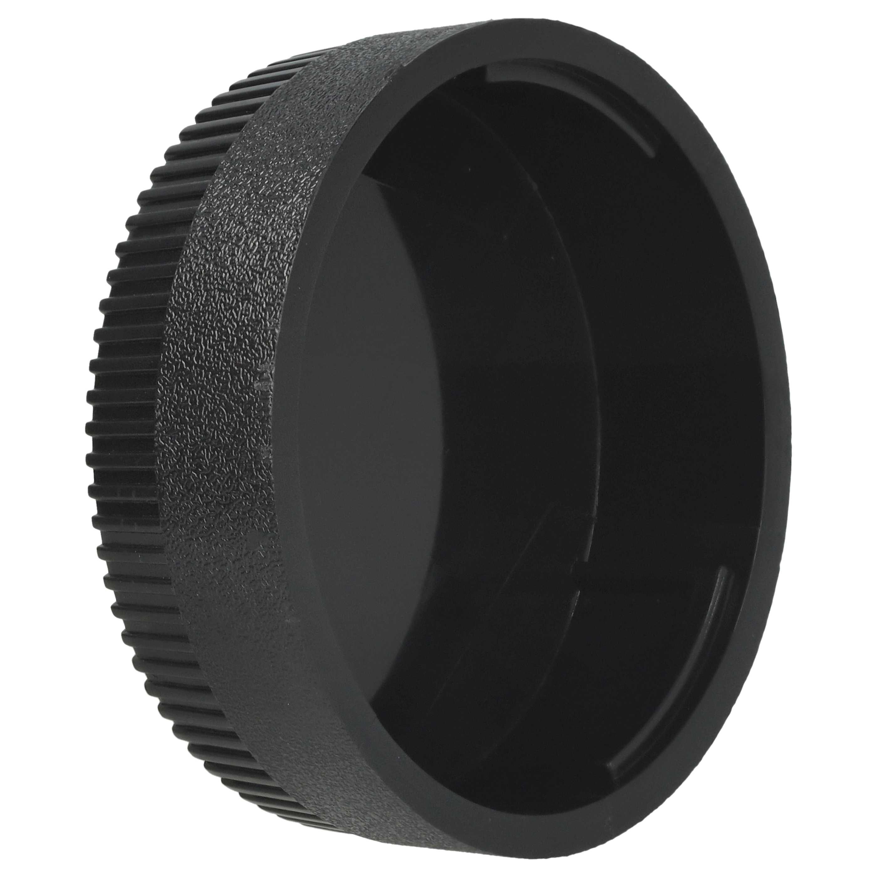 Bouchon d'objectif arrière pour D3000 Nikon avec monture F - noir