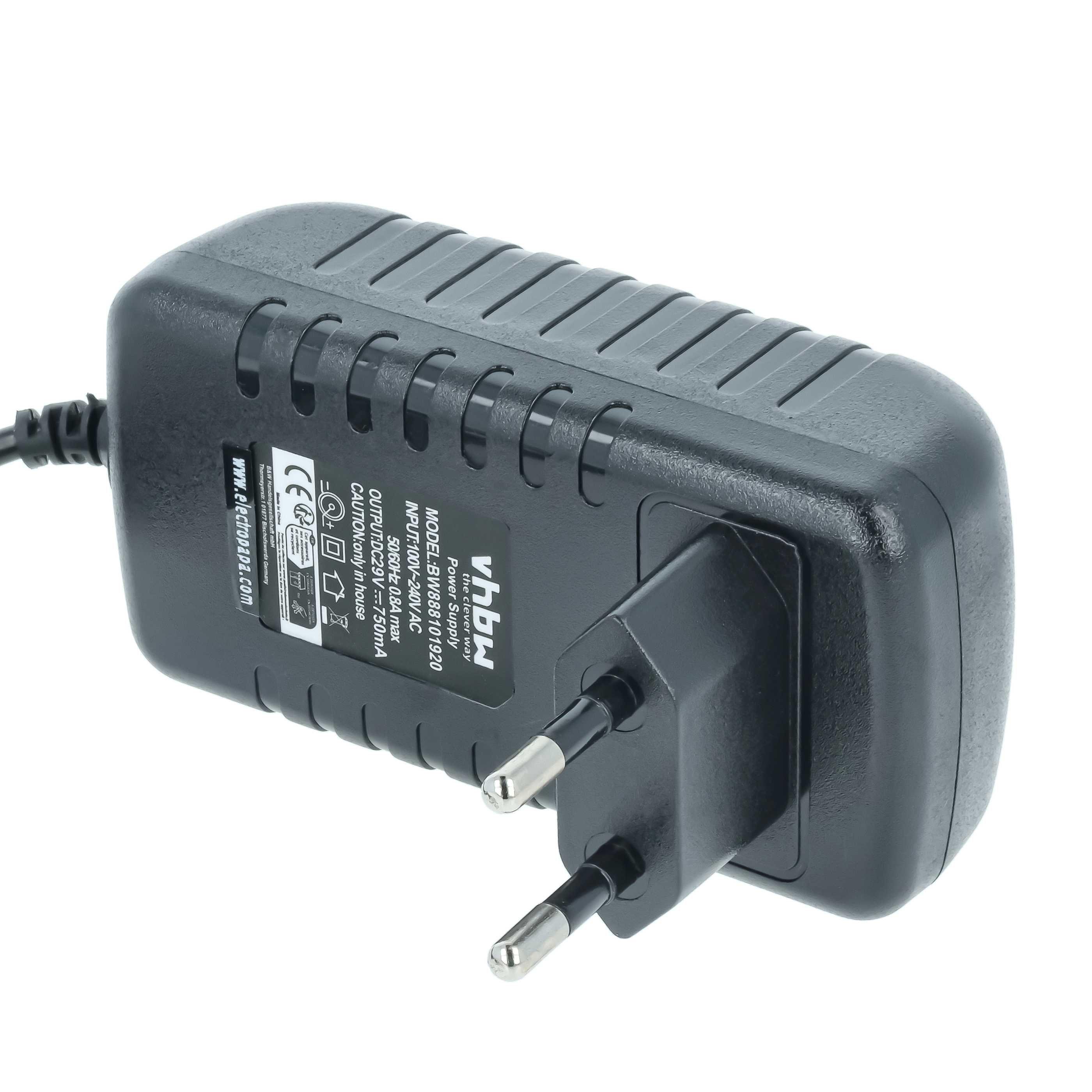 Caricabatterie sostituisce Rowenta RS-RH5664, 2230000185, SSC-290075EU per aspirapolvere a batteria Tefal 
