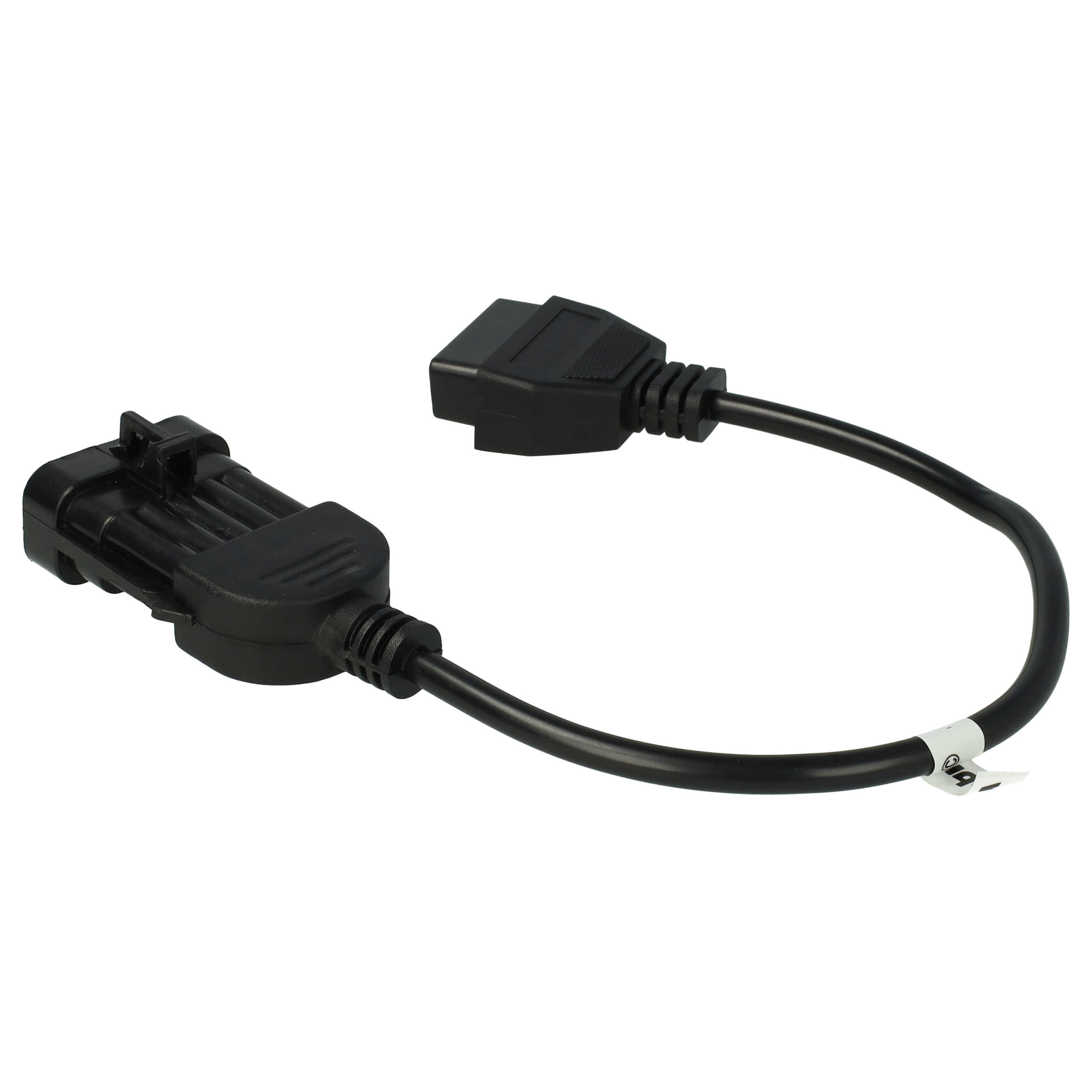 vhbw OBD2 Adapter 10Pin-OBD1 auf OBD2 für Opel -Bj 1997 Astra, Calibra, Corsa, Kadett