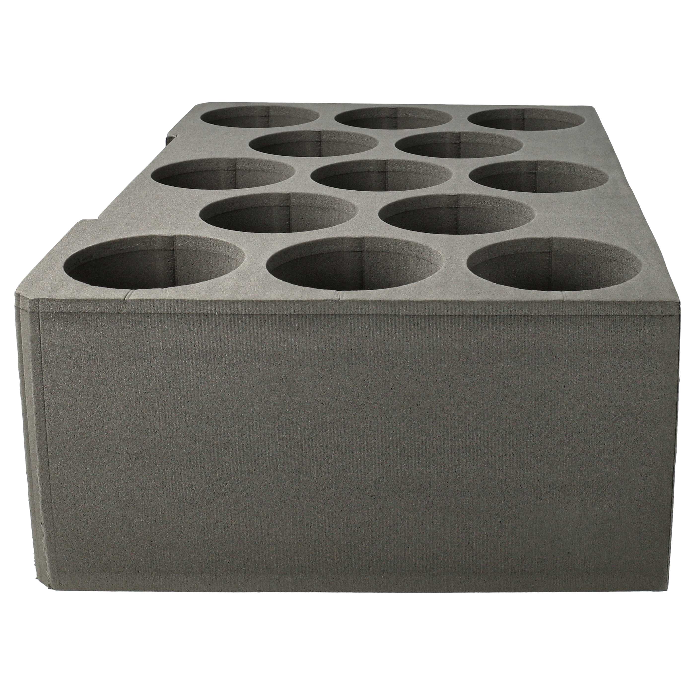 Insert pour 13 cartouches de mousse pour caisse à outils Bosch Sortimo - Garniture de coffre