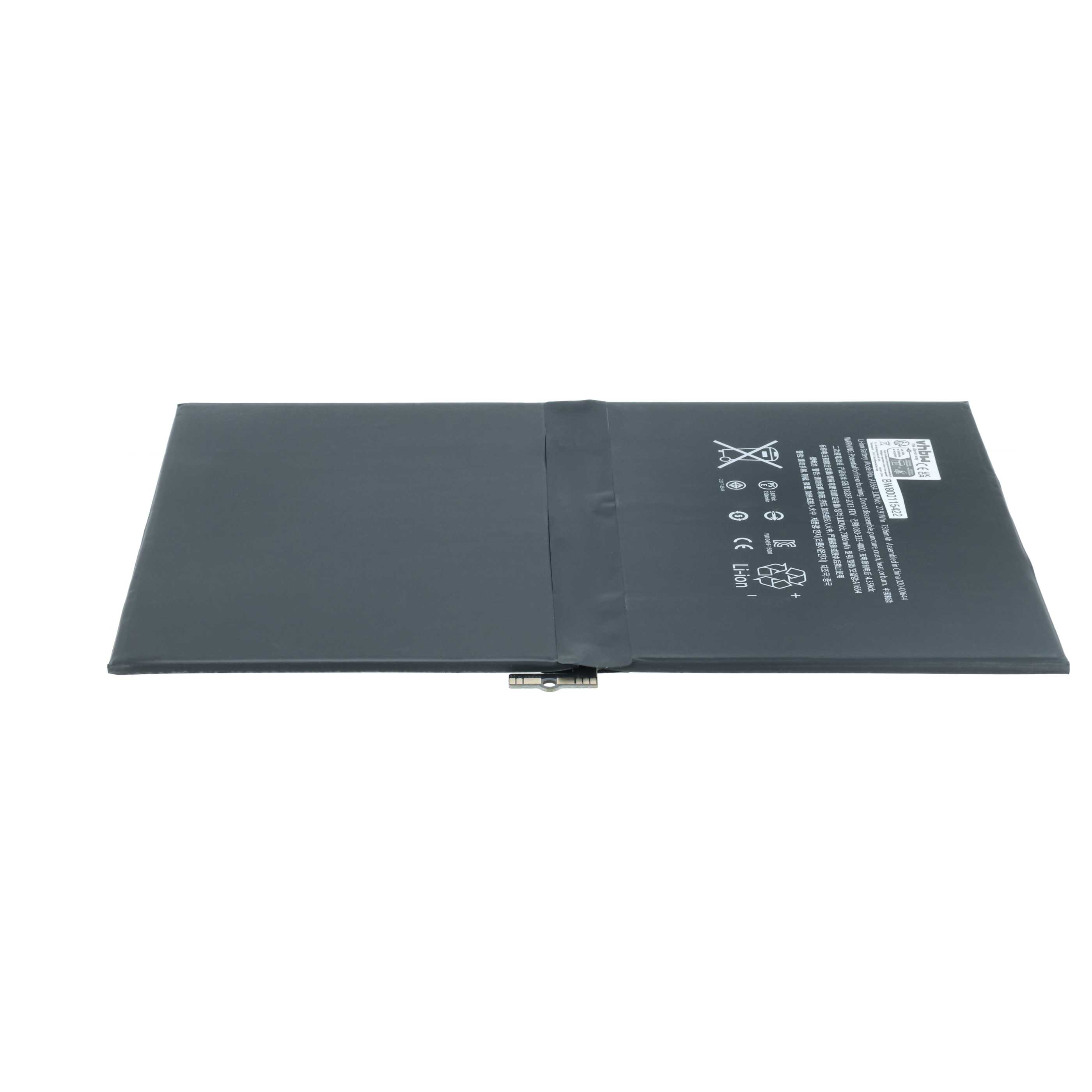 Tablet Battery Replacement for Apple A1664 - 7300 mAh 3.82 V Li-polymer