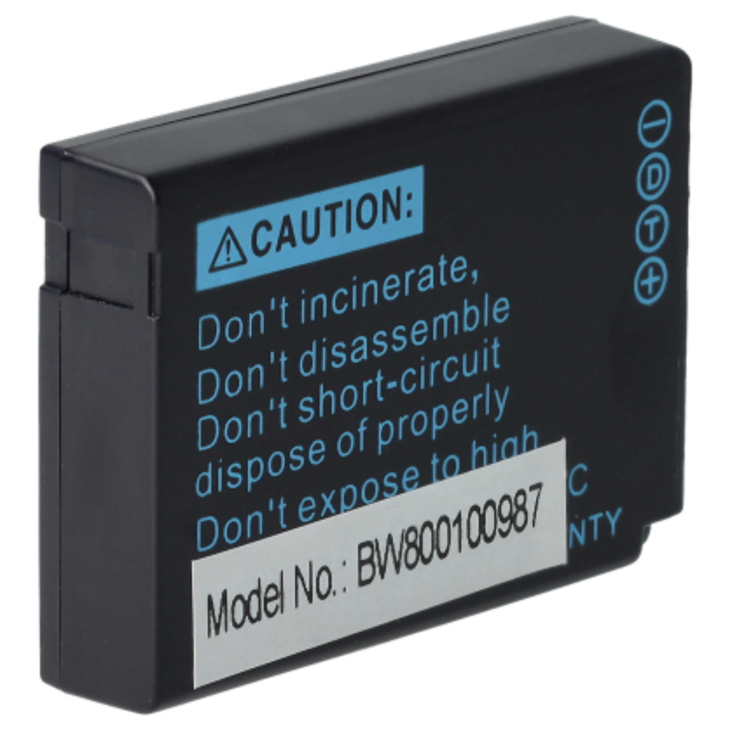 3x Battery replaces Leica BP-DC7, BP-DC7E - 750mAh, 3.6V, Li-Ion
