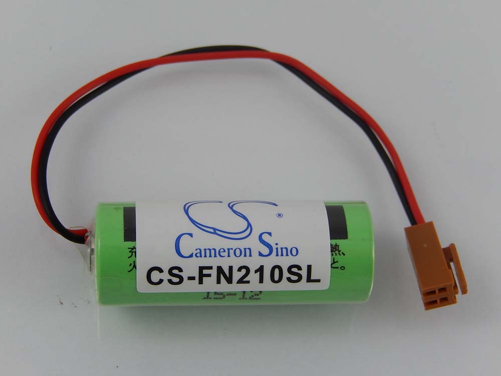 Industrial Controller Battery Replacement for GE Fanuc A02B-0118-K111, A02B-0177-K106 - 2000mAh 3V Li-Ion