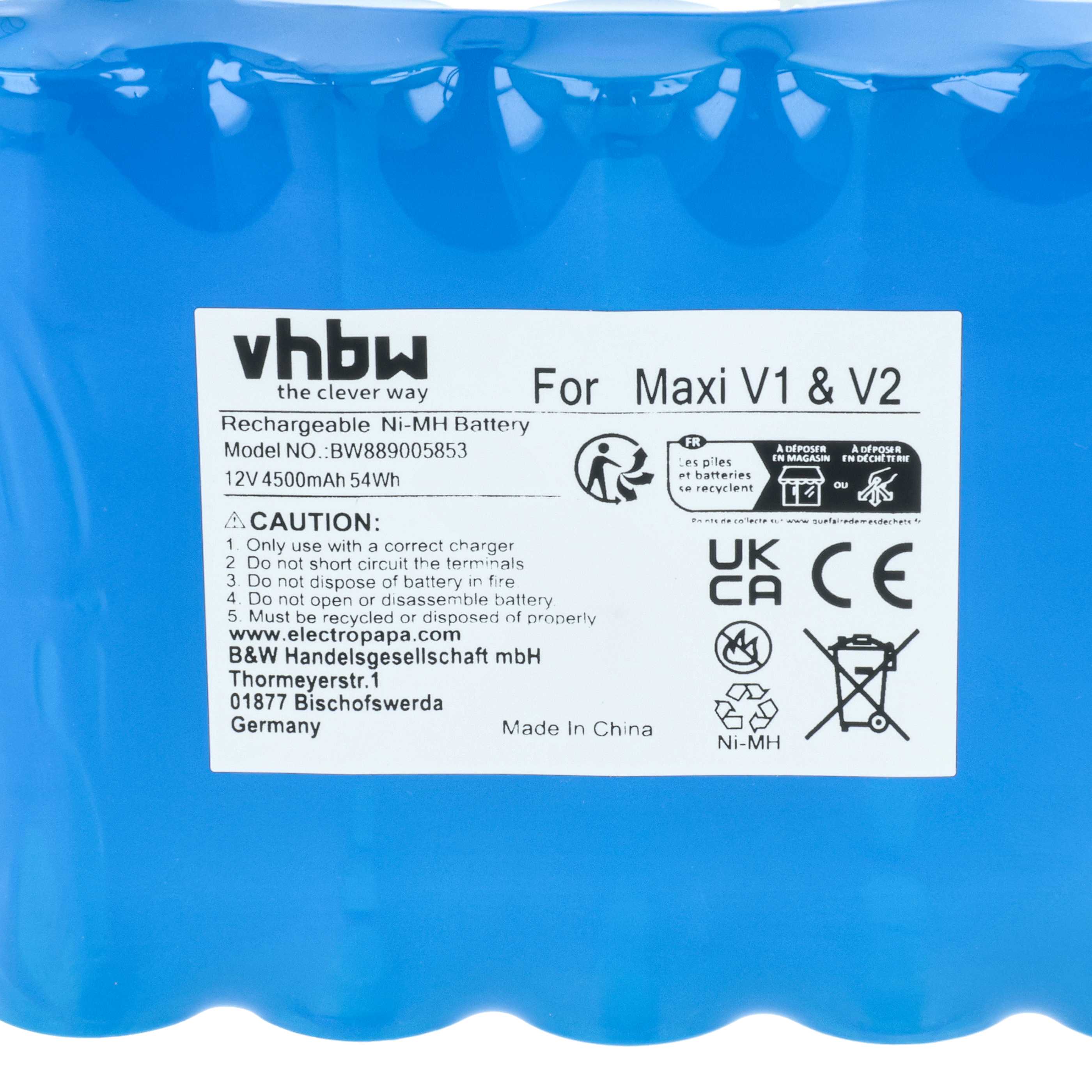 LED Leuchte-Akku passend für ApeLight Maxi V1, V2 - 4,5 Ah 12V NiMH