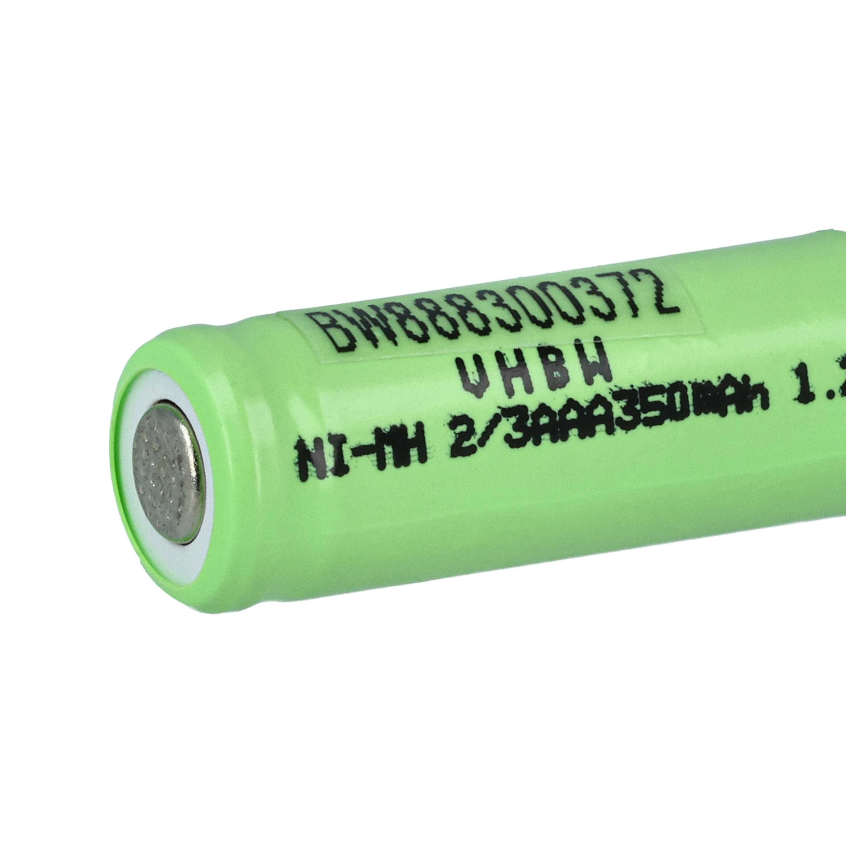 Raw Battery Cell H4002 for Rechargeable Batteries - 350mAh 1.2V NiMH