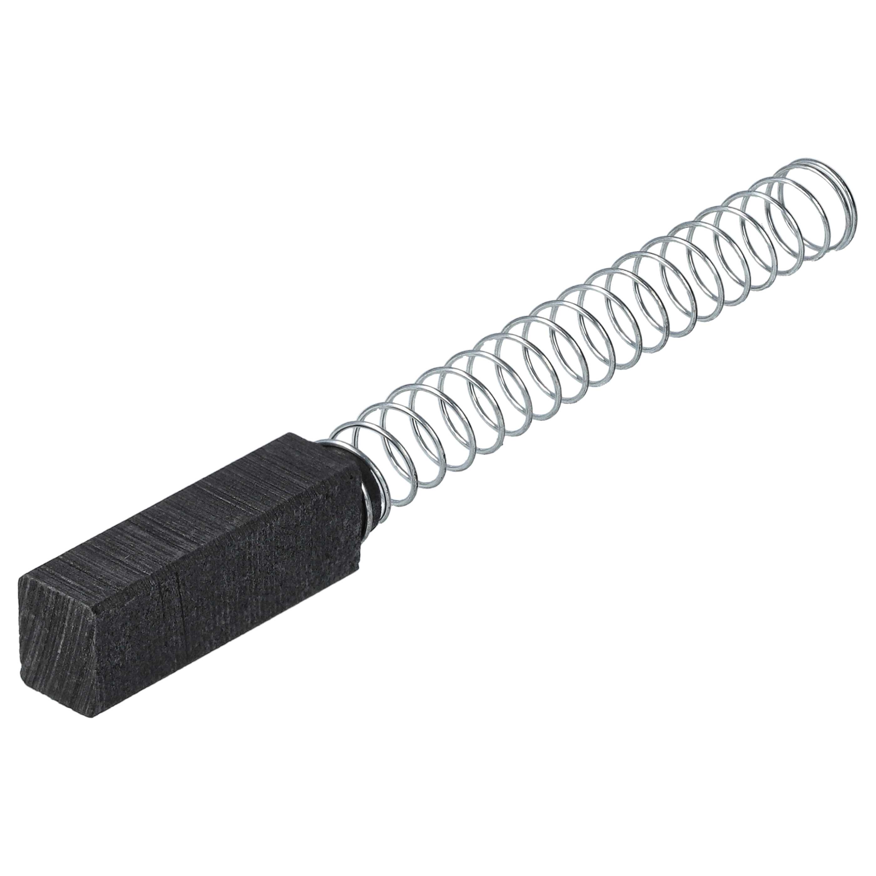 2x Kohlebürste passend für Baege / Ondal / Wella Elektrowerkzeug - 6,4 x 7,9 x 25mm
