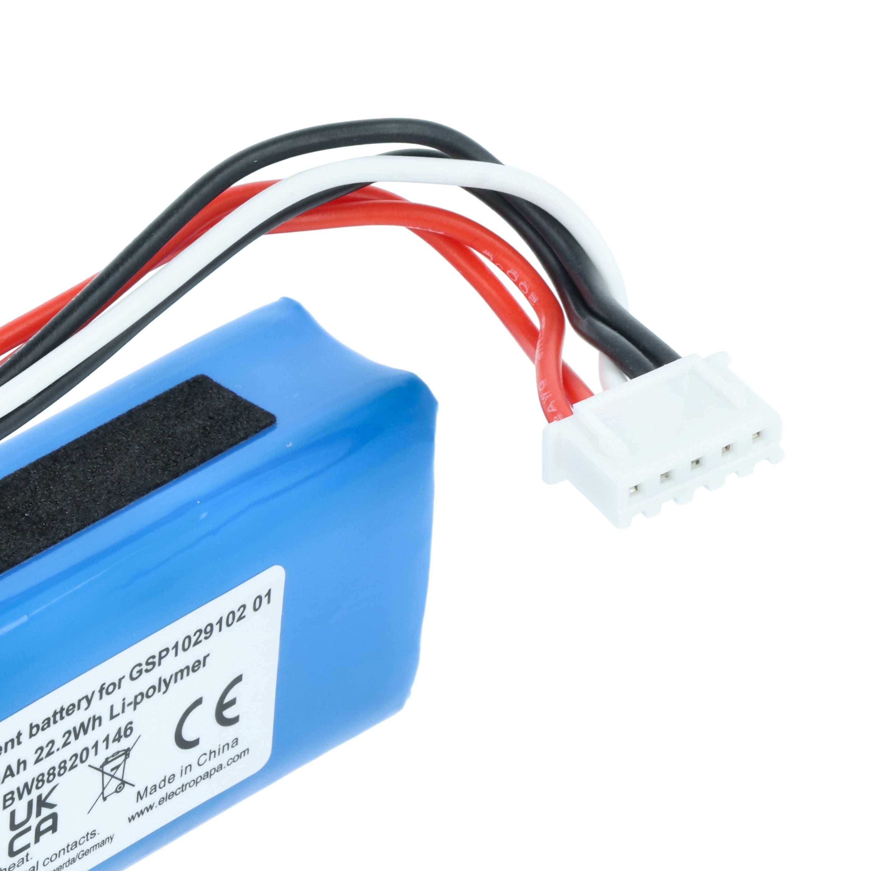 Akumulator do głośnika zamiennik Harman Kardon CP-HK06, GSP1029102 01 - LiPo 3000mAh
