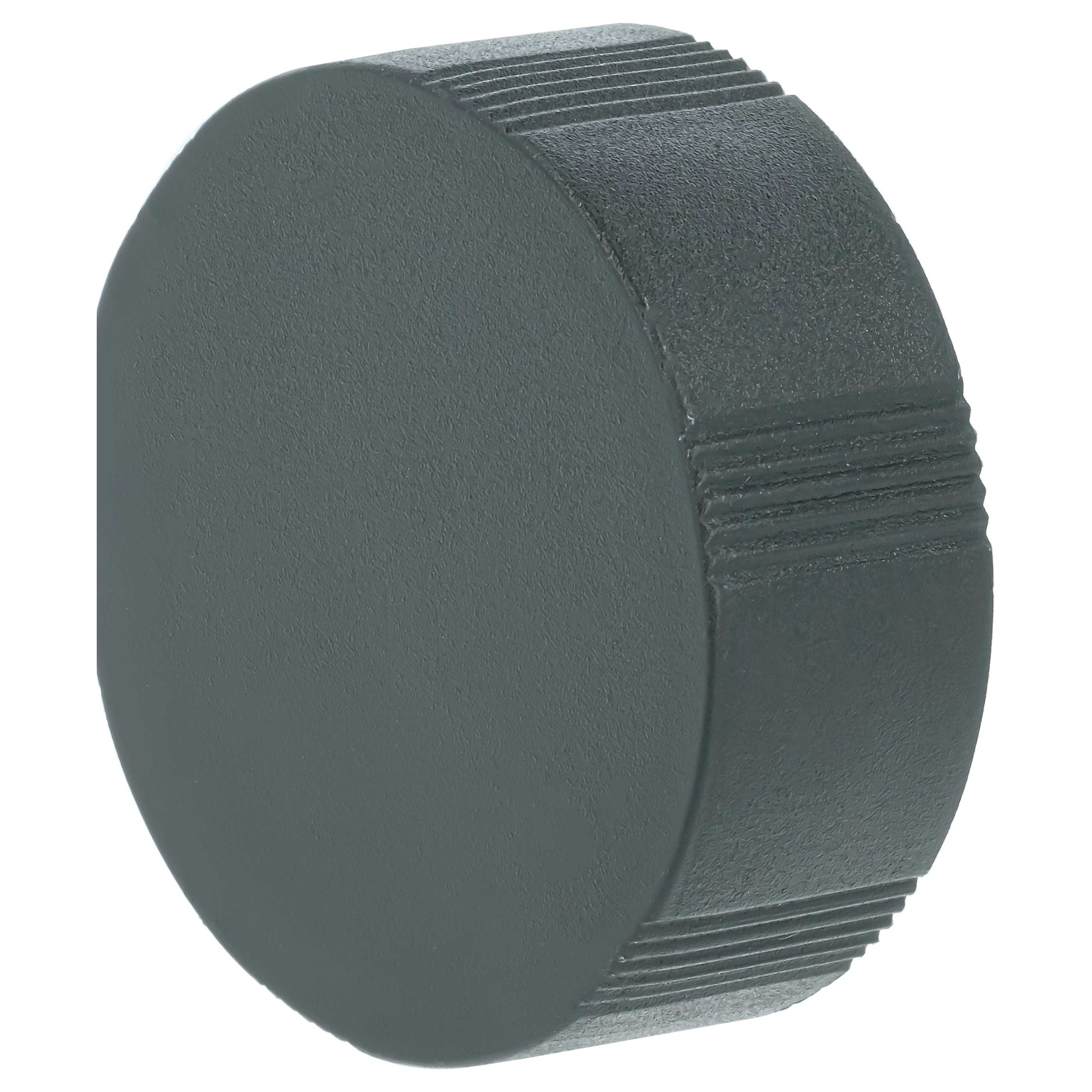 Capuchon d'objectif pour occulaire de jumelles avec 30 mm de diamètre - noir, encastrable