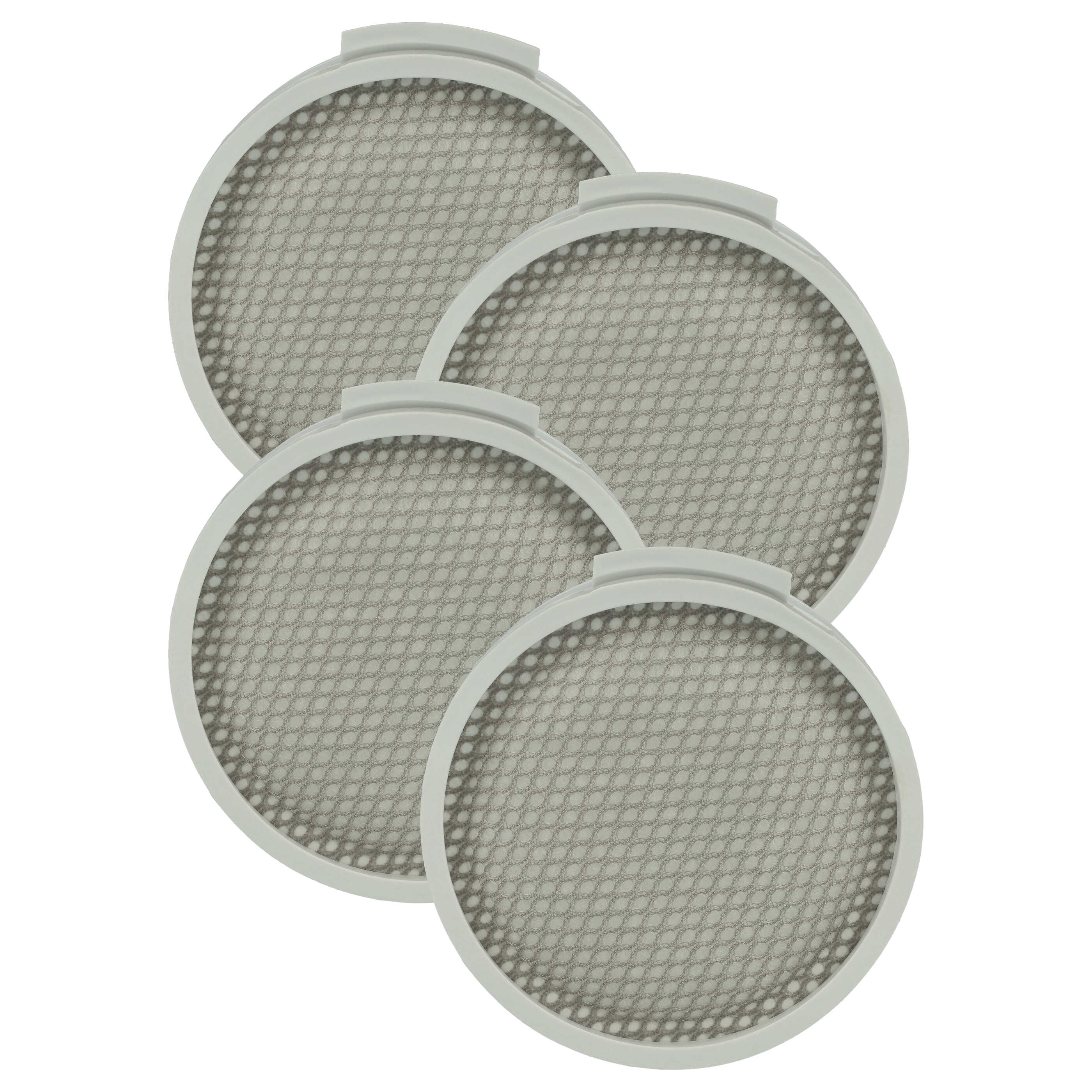 4x HEPA Filter passend für Xiaomi, Roborock Mi MSCWXCQ01RR Saugroboter u.a.