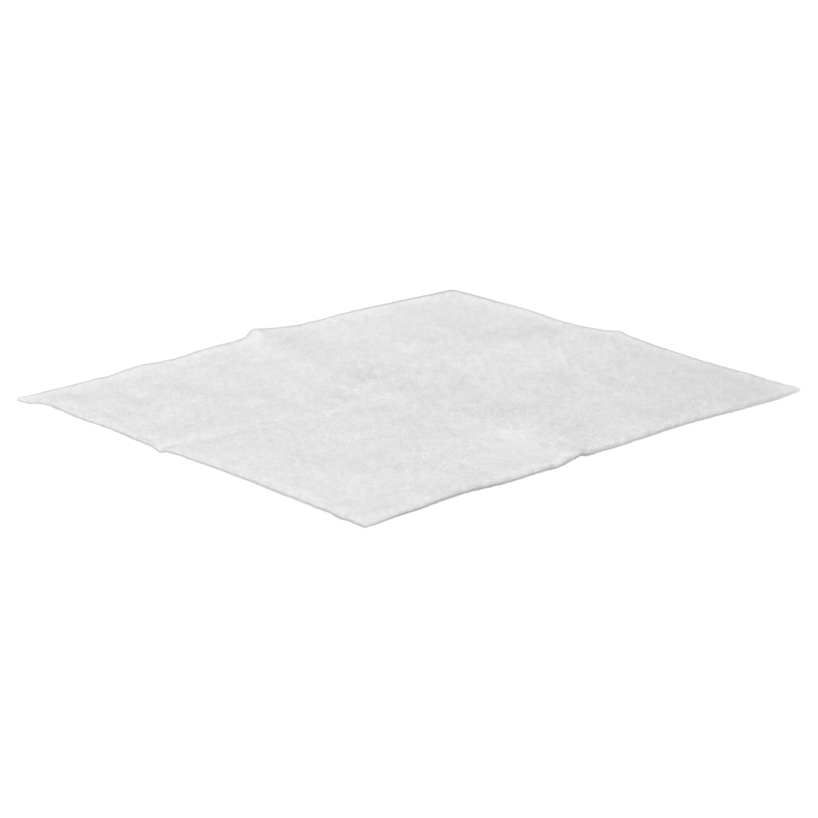 5x Universal Filter Sleeve suitable for Vacuum Cleaner - Cut-to-Size, White