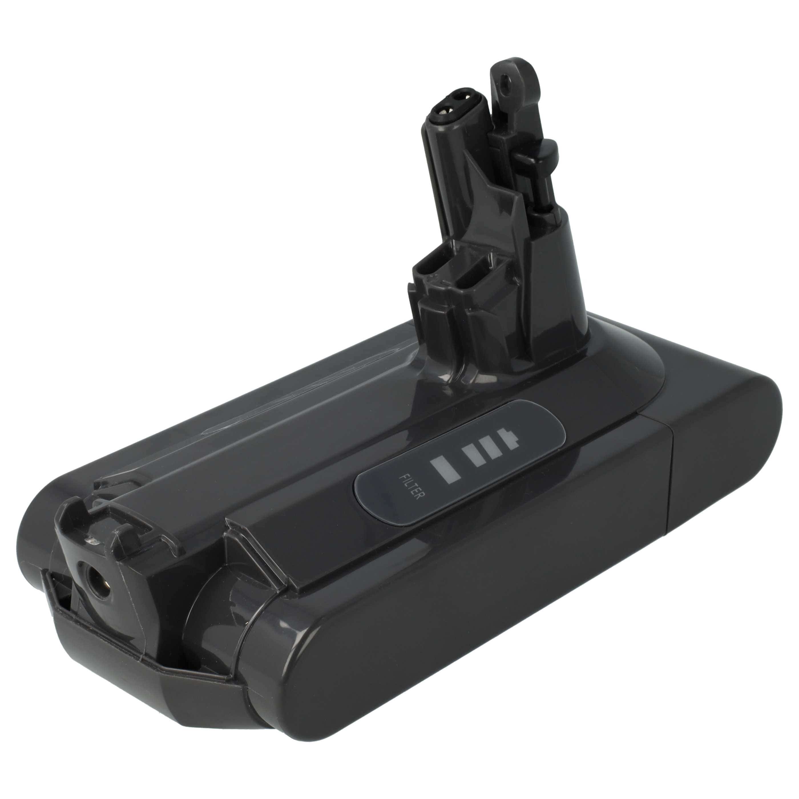 Batterie remplace Dyson SV12, 969352-07, 206340 pour aspirateur Dyson - 2000mAh 25,2V Li-ion