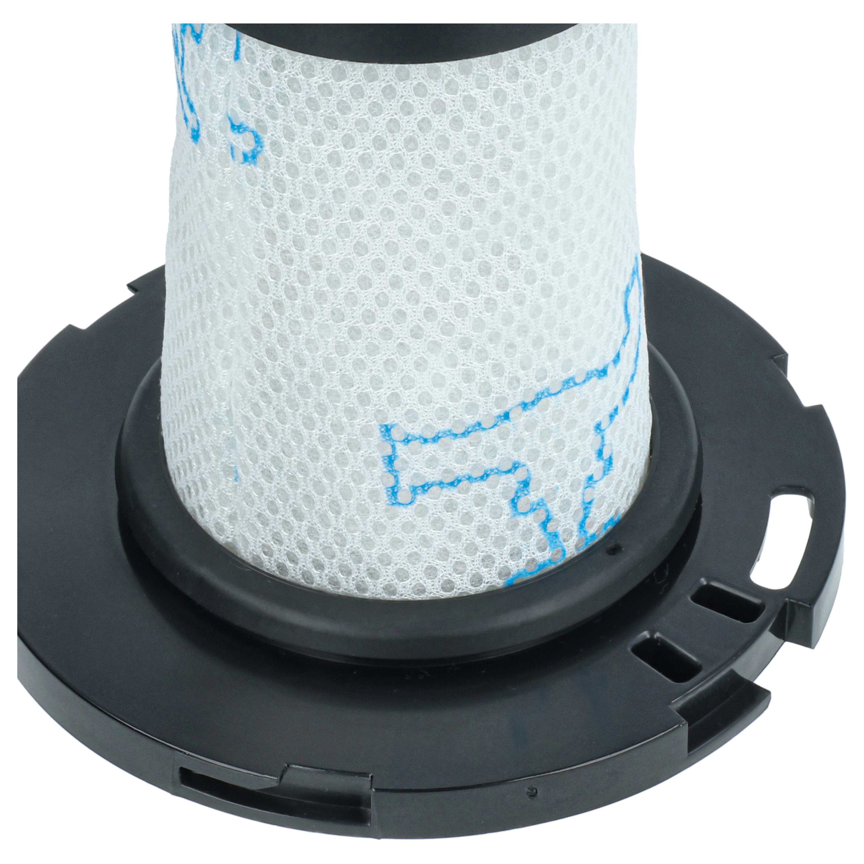 Filtre remplace Rowenta ZR009007 pour aspirateur - filtre protection moteur, 10,6 x 10,6 cm