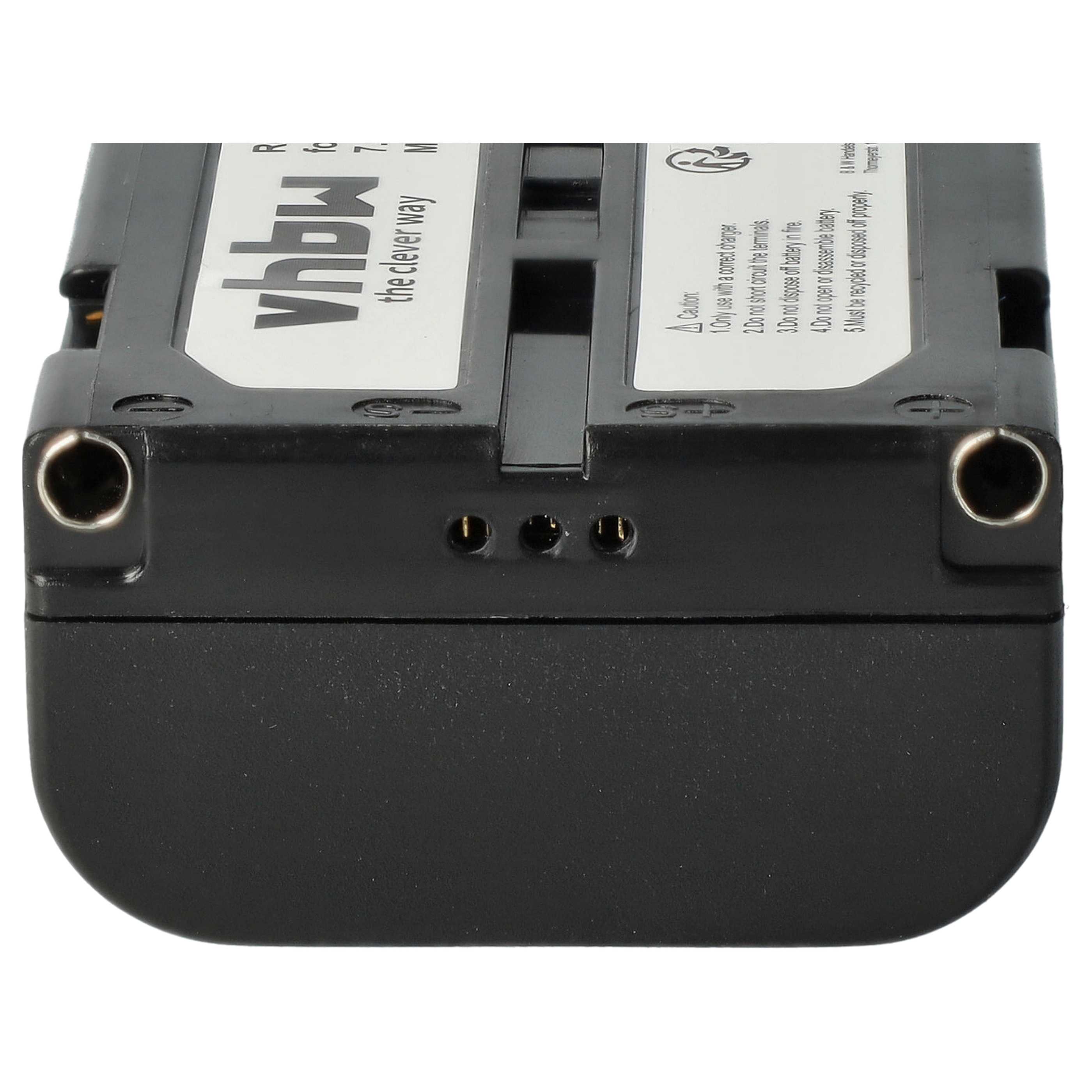 Videokamera-Akku (2 Stück) als Ersatz für Hitachi VM-BPL13, M-BPL30 für Hitachi - 2000mAh 7,4V Li-Ion