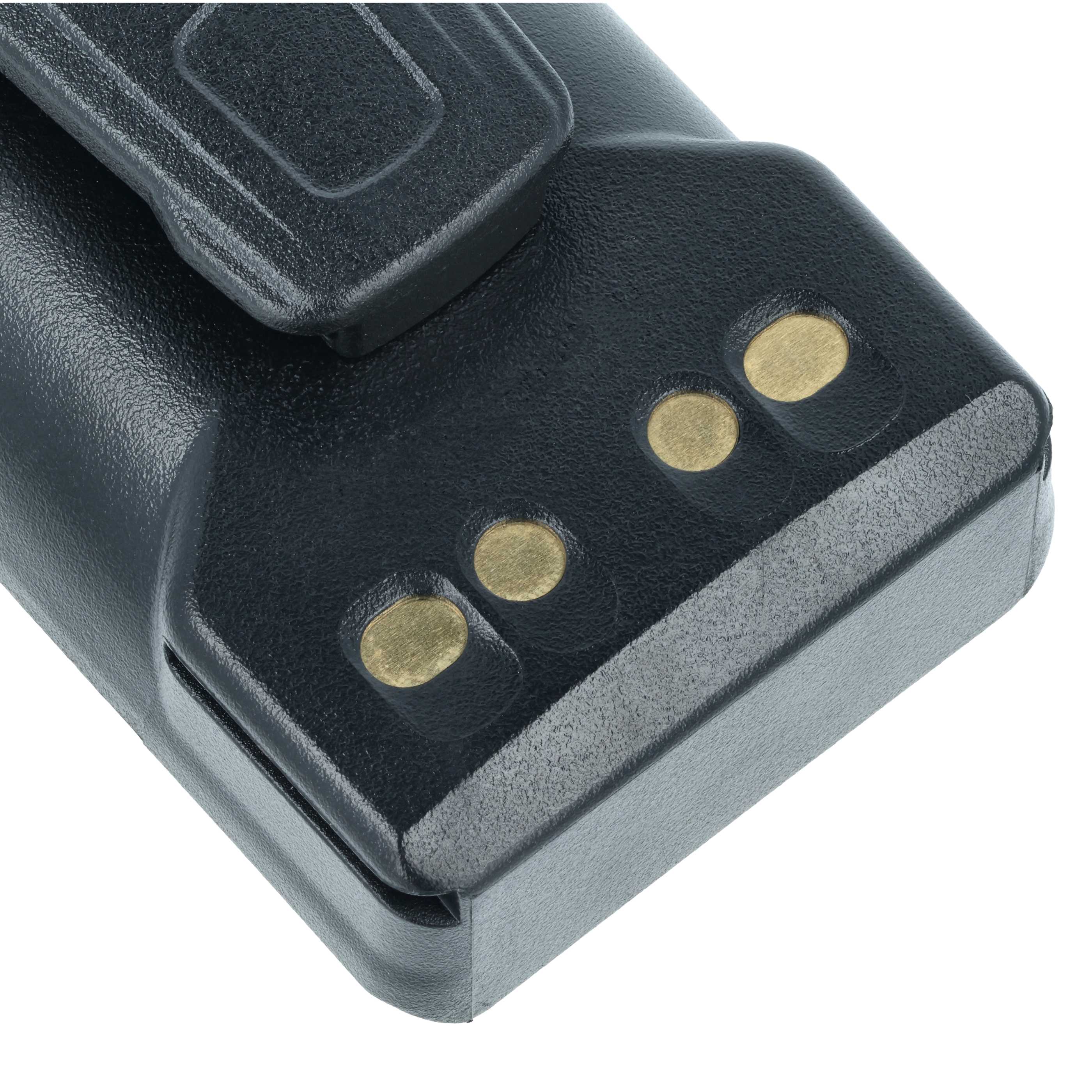Radio Battery replaces Motorola AAJ67X001, AAJ68X001, AAK66X501 - 2200 mAh 7.4 V Li-Ion + Belt Clip