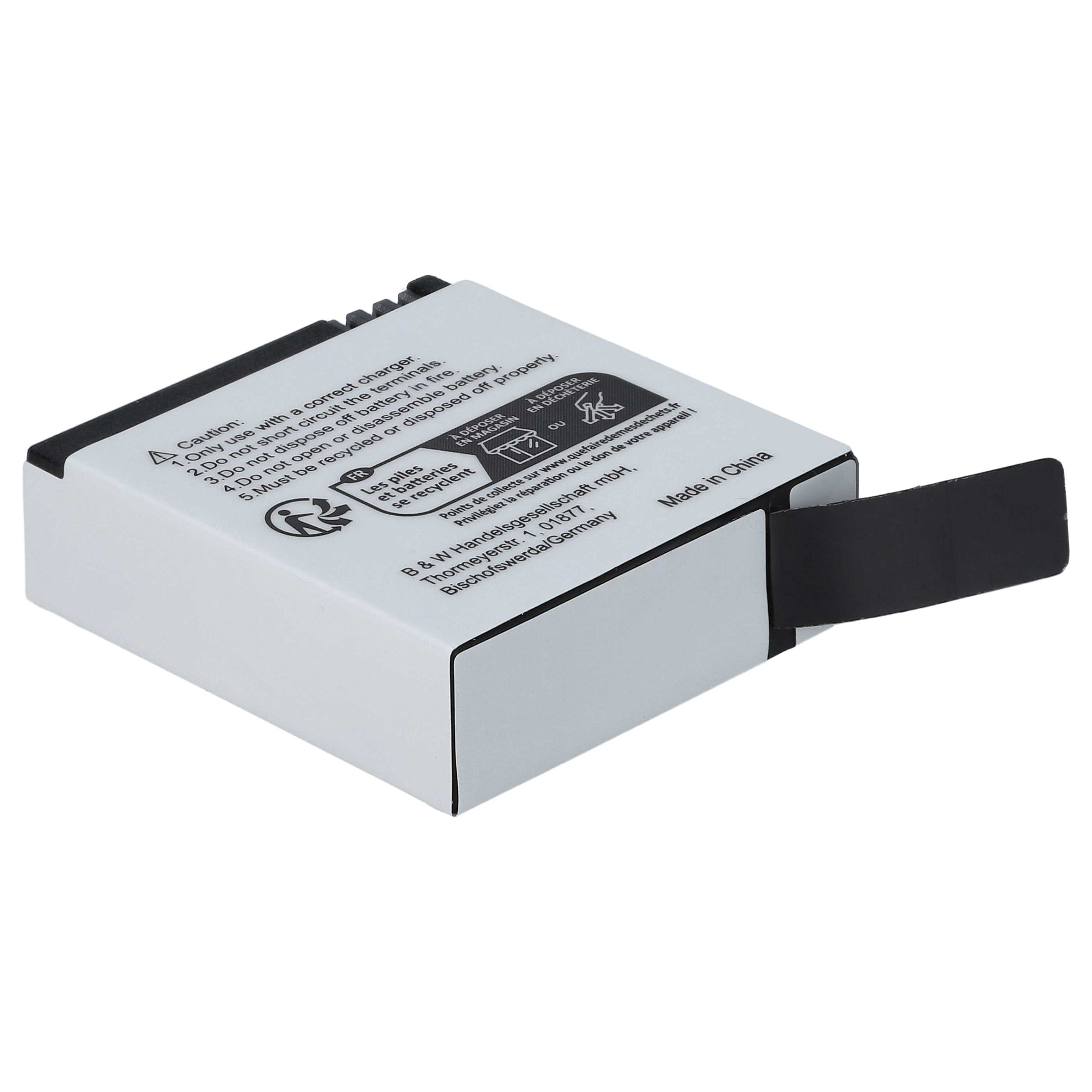 Videocamera 3x Battery replaces SJCam SJ6B - 910 mAh 3.8 V Li-Ion