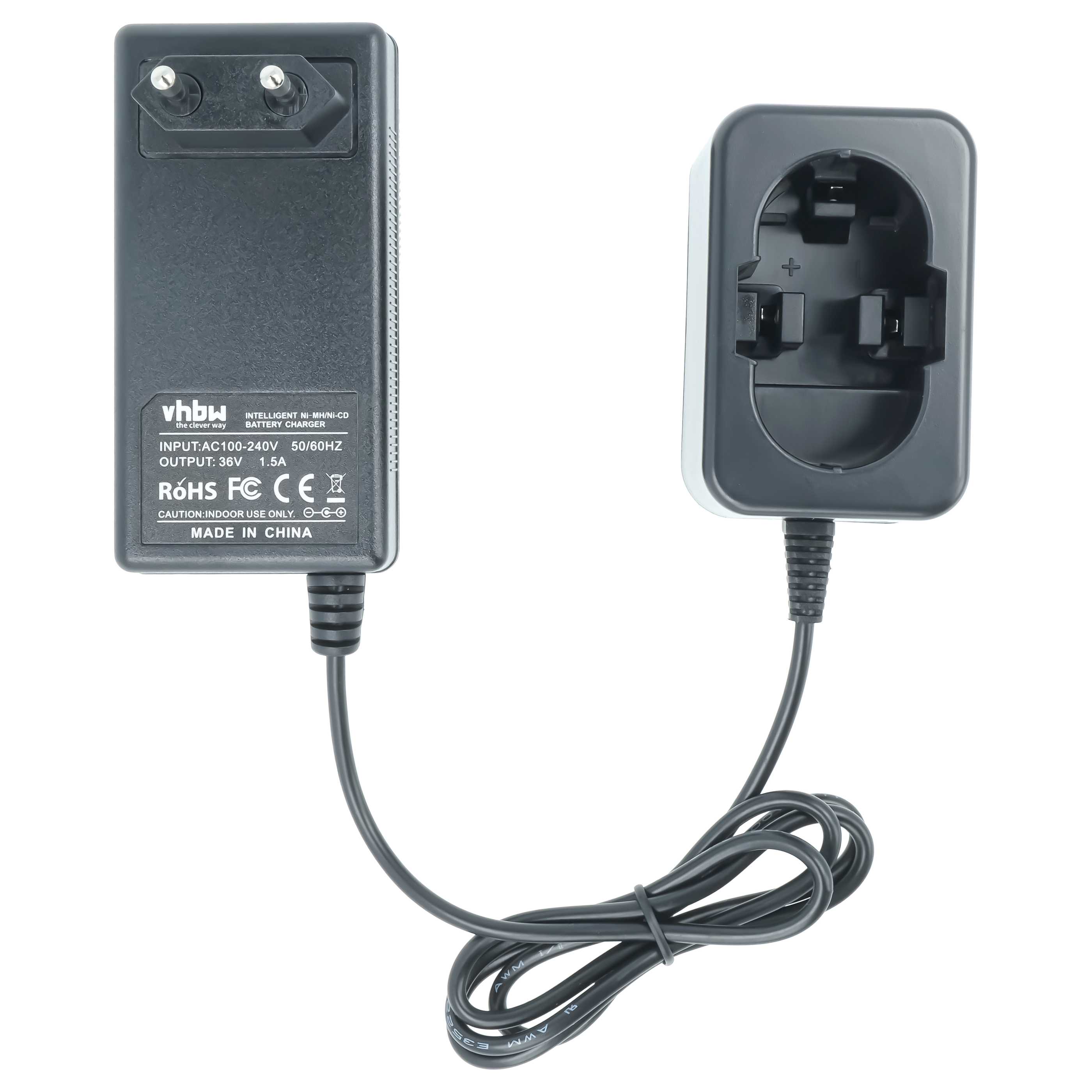 Charger suitable for Berner, Bosch, Ramset, Skil Power Tool Batteries etc. - Ni-Cd, NiMH, 1.5A