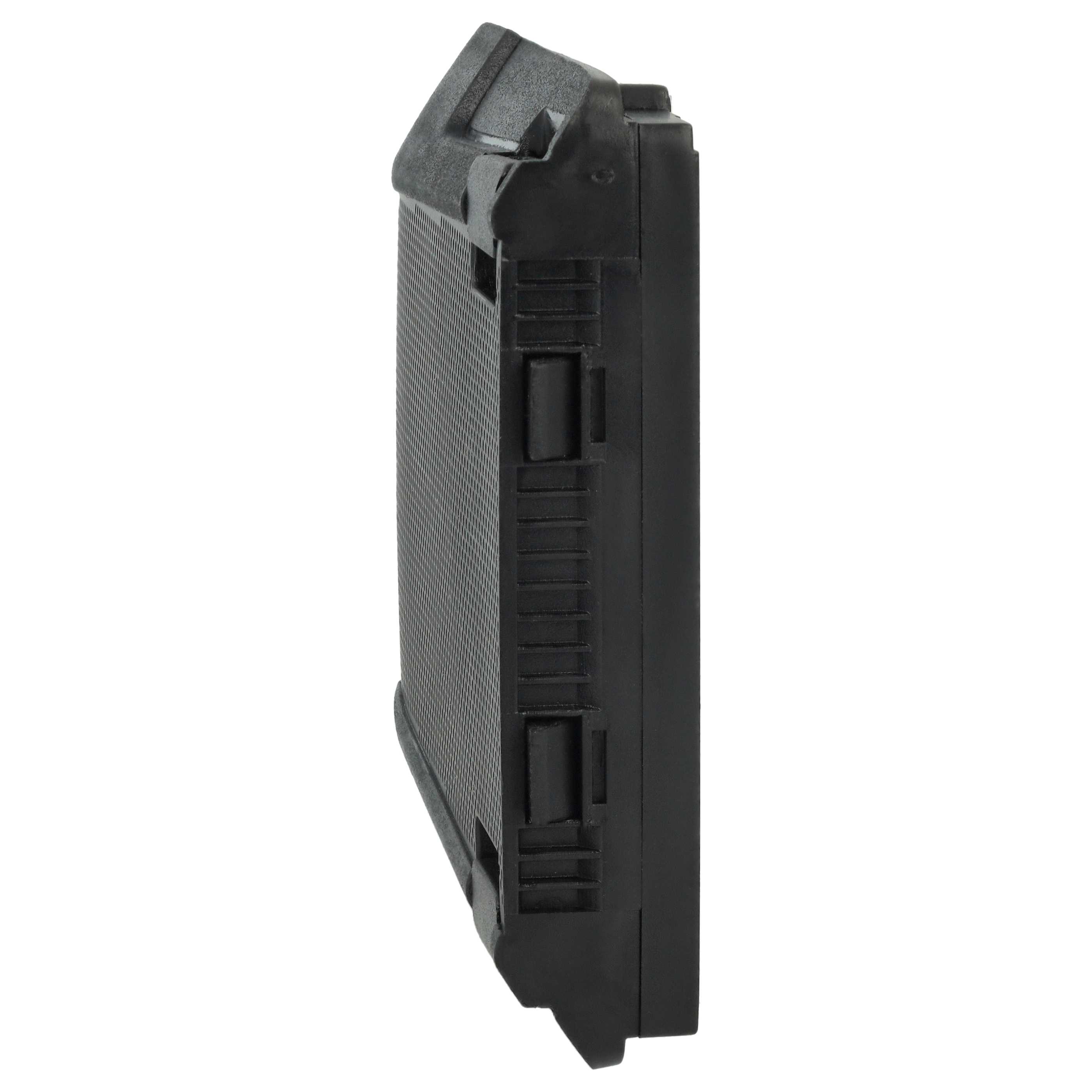 2x Batería reemplaza Motorola 82-171249-01 para escáner código de barras (4620 mAh, 3,7 V, Li-Ion)