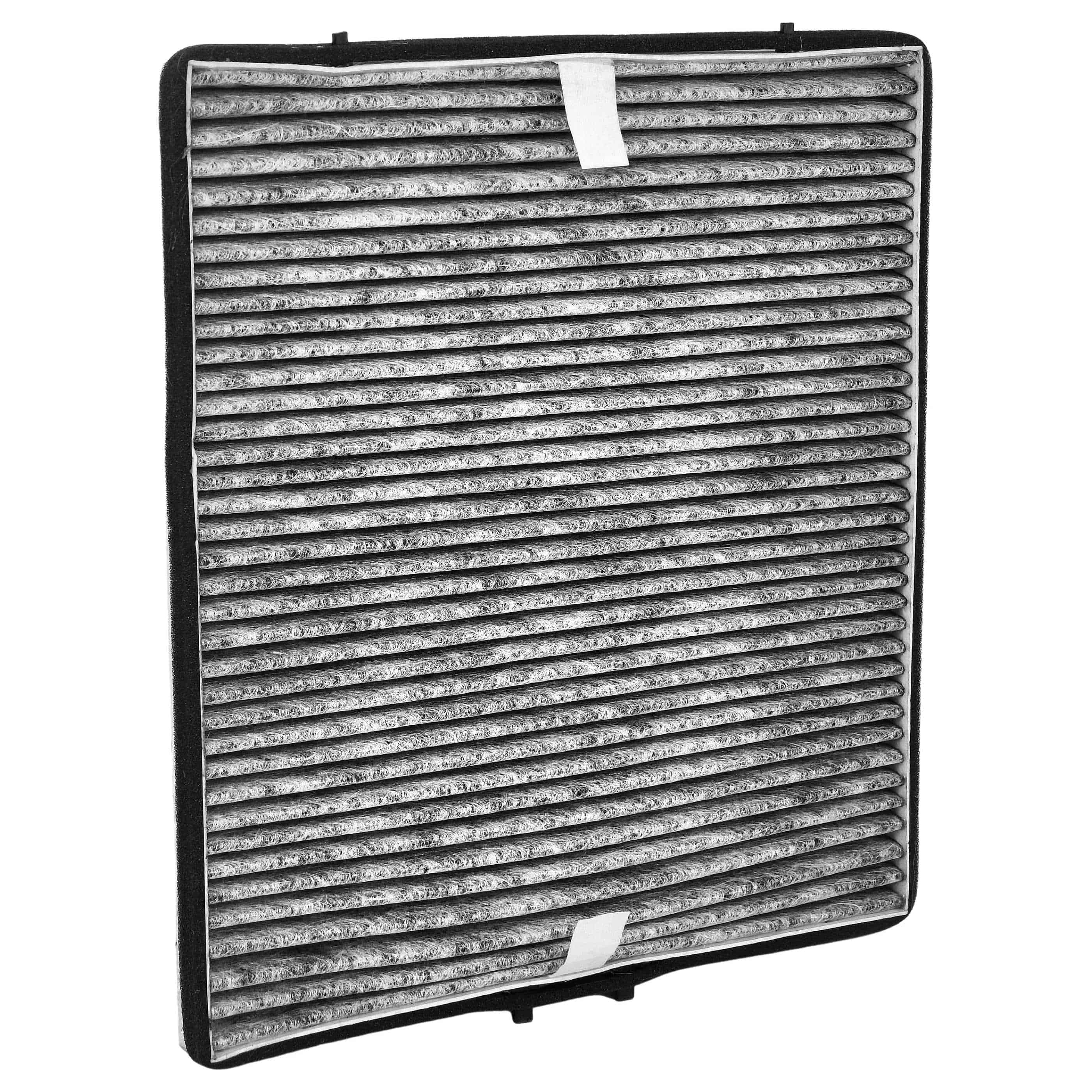 Filtre à charbon actif remplace Miele 11762650, DKF 25-P pour hotte Miele