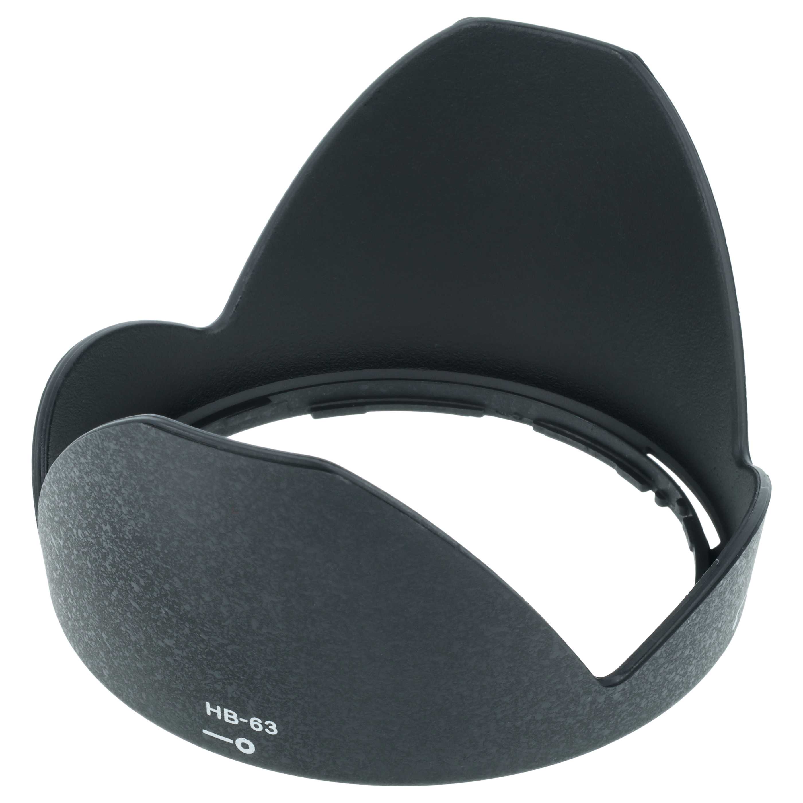 Lens Hood replaces Nikon HB-63 for Nikon Lens with 72 mm Diameter, plastic, black