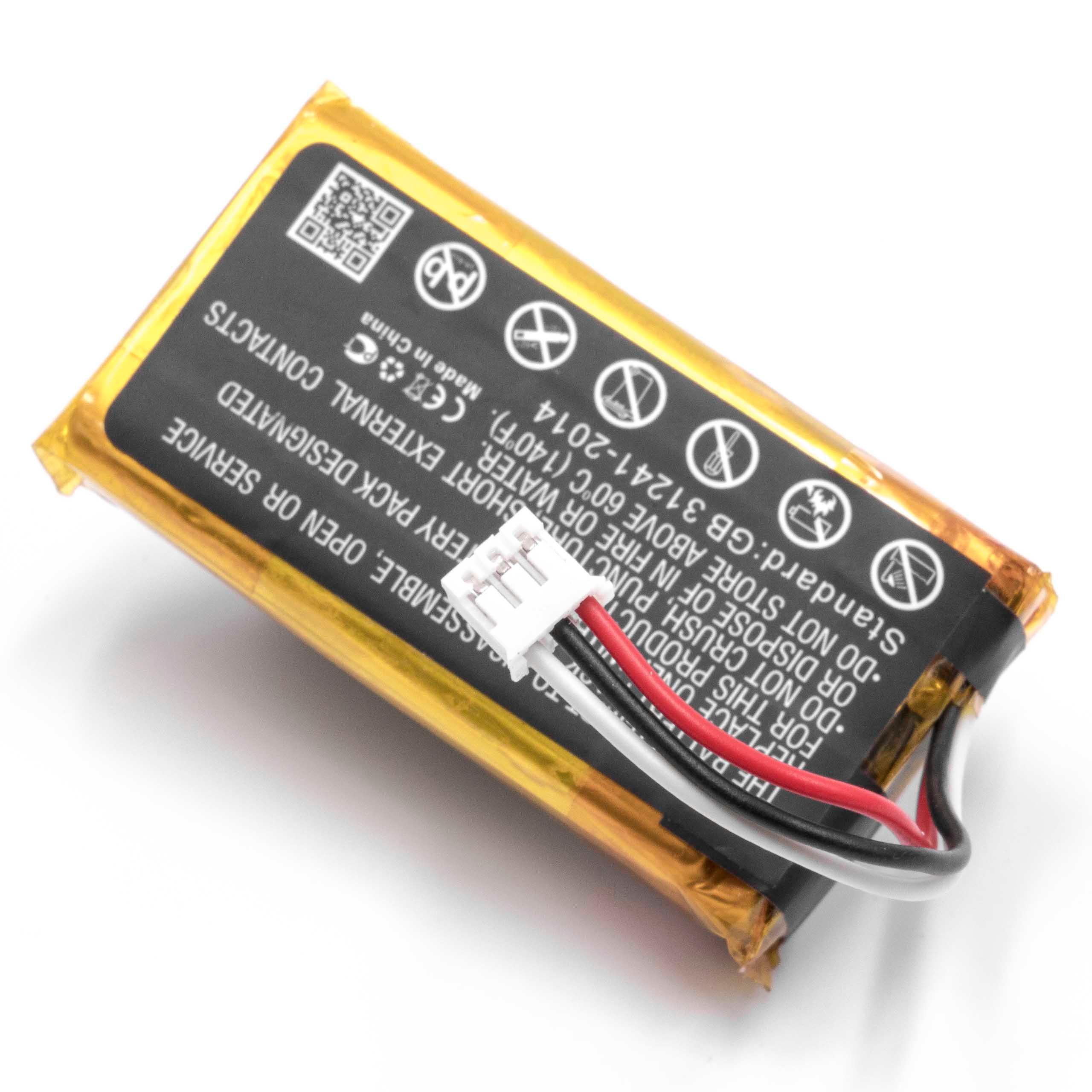  Battery replaces JBL AEC653055-2S for JBLLoudspeaker - Li-polymer 1050 mAh