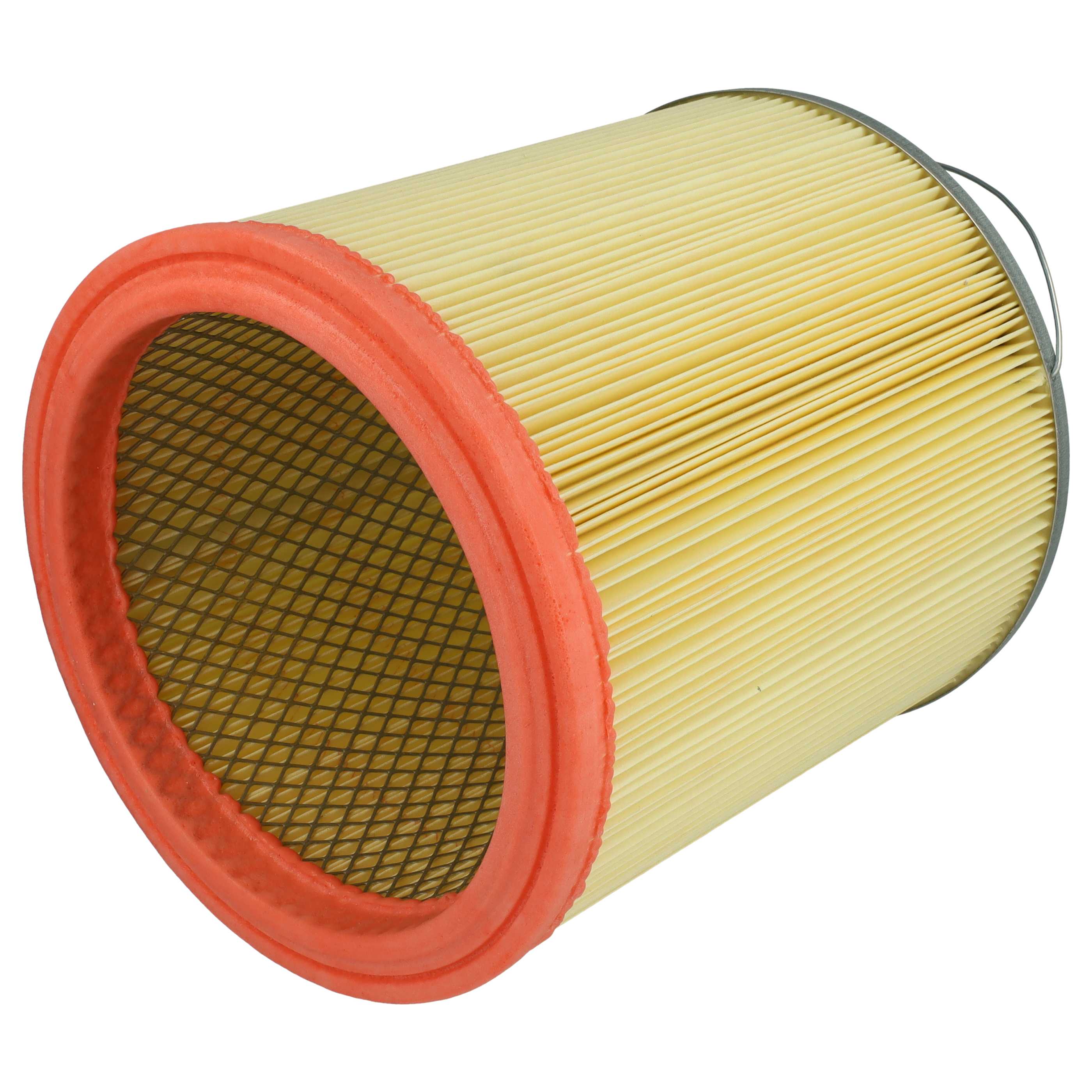 4x Filtro reemplaza Rowenta ZR70 para aspiradora Tefal filtro redondo, naranja / amarillo