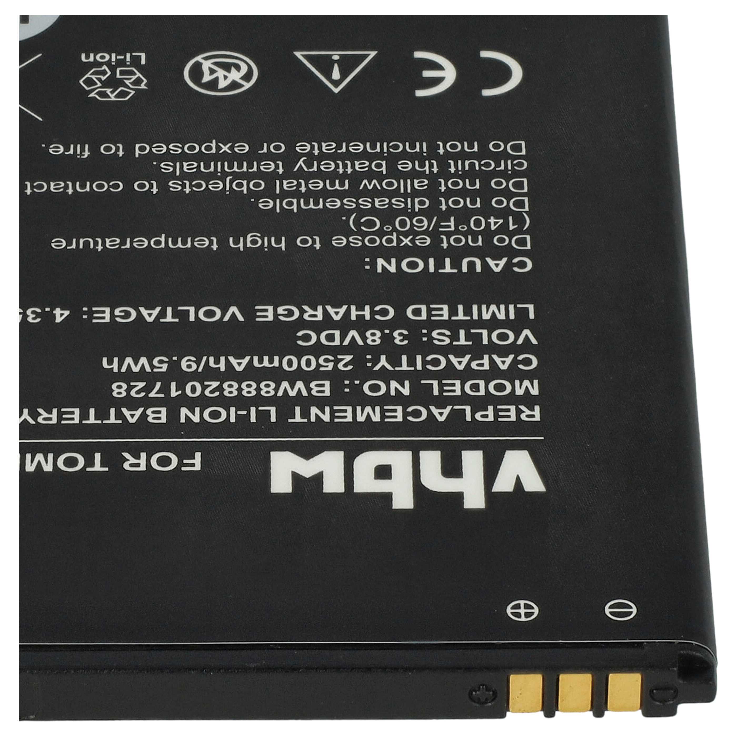 Akumulator do telefonu smartfona zamiennik Wiko 2610 - 2500 mAh 3,8 V Li-Ion