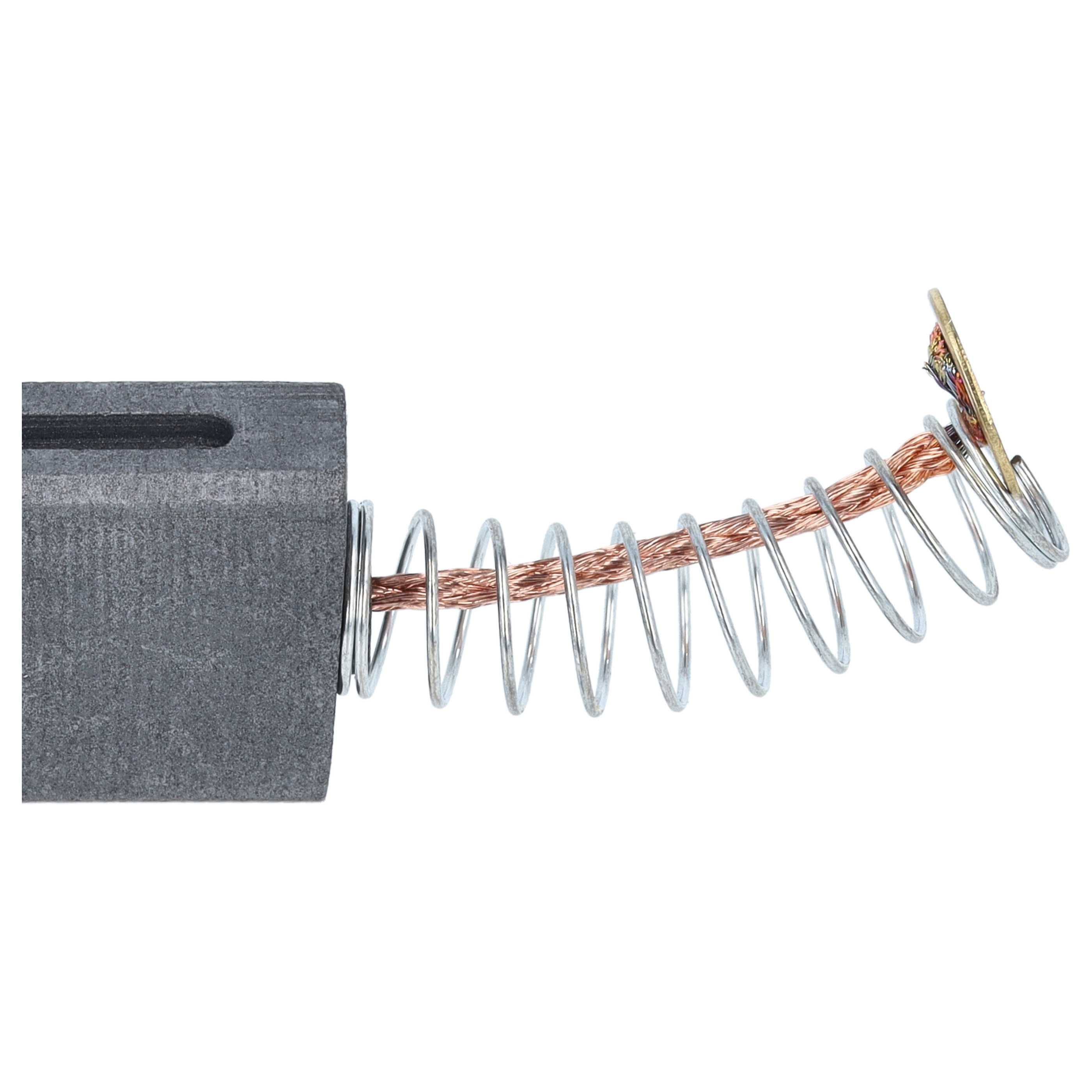 2x Kohlebürste passend für Atika RW Elektrowerkzeug - 18,7 × 14,85 × 6,85mm