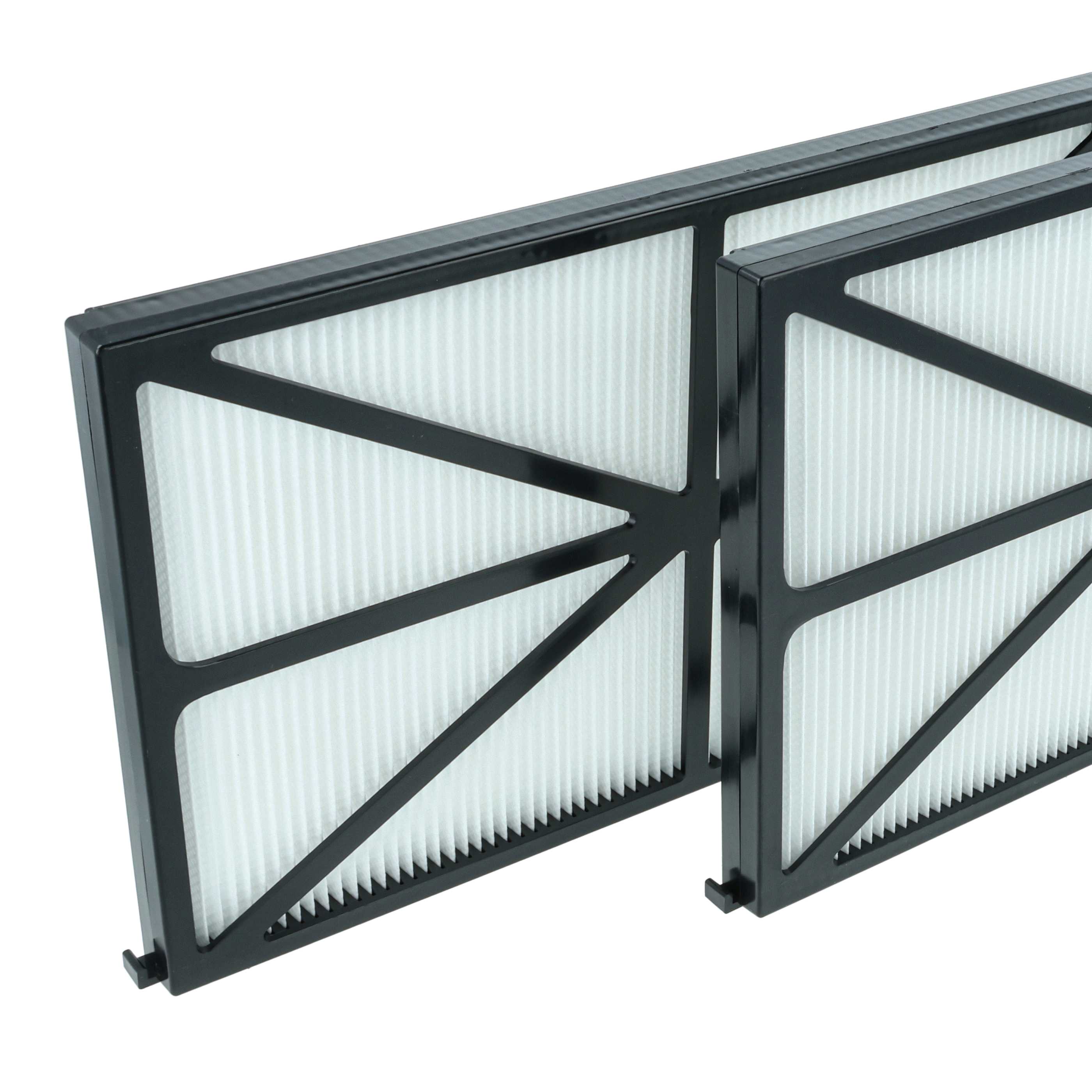 2x Filtre remplace Hayward 827261, RCX70101, RCX70101PAK2 pour aspirateur de piscine - 30 x 17,1 x 3,8 cm
