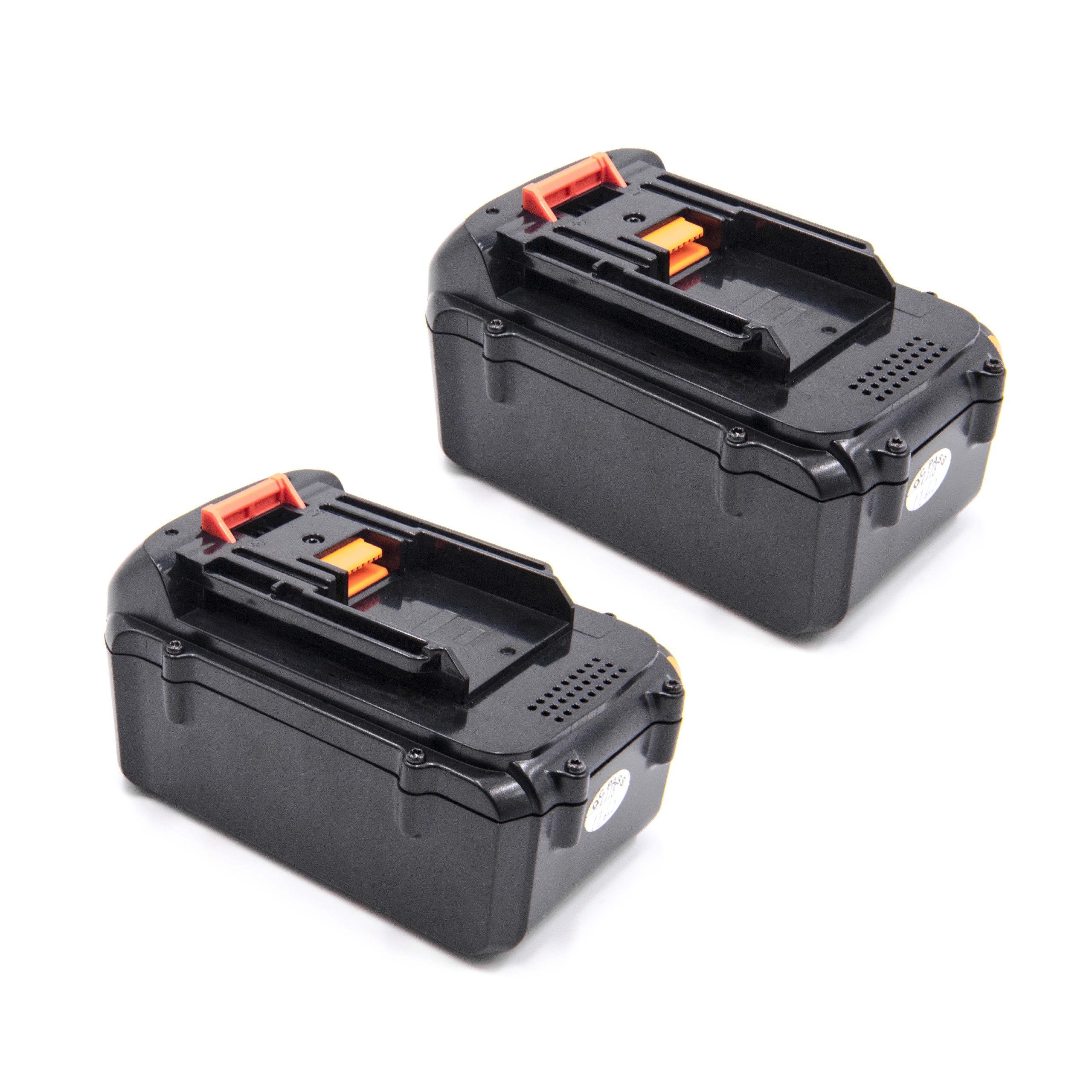 Electric Power Tool Battery (2x Unit) Replaces Makita 194873-2, 195410-5, 194874-0 - 4000 mAh, 36 V, Li-Ion