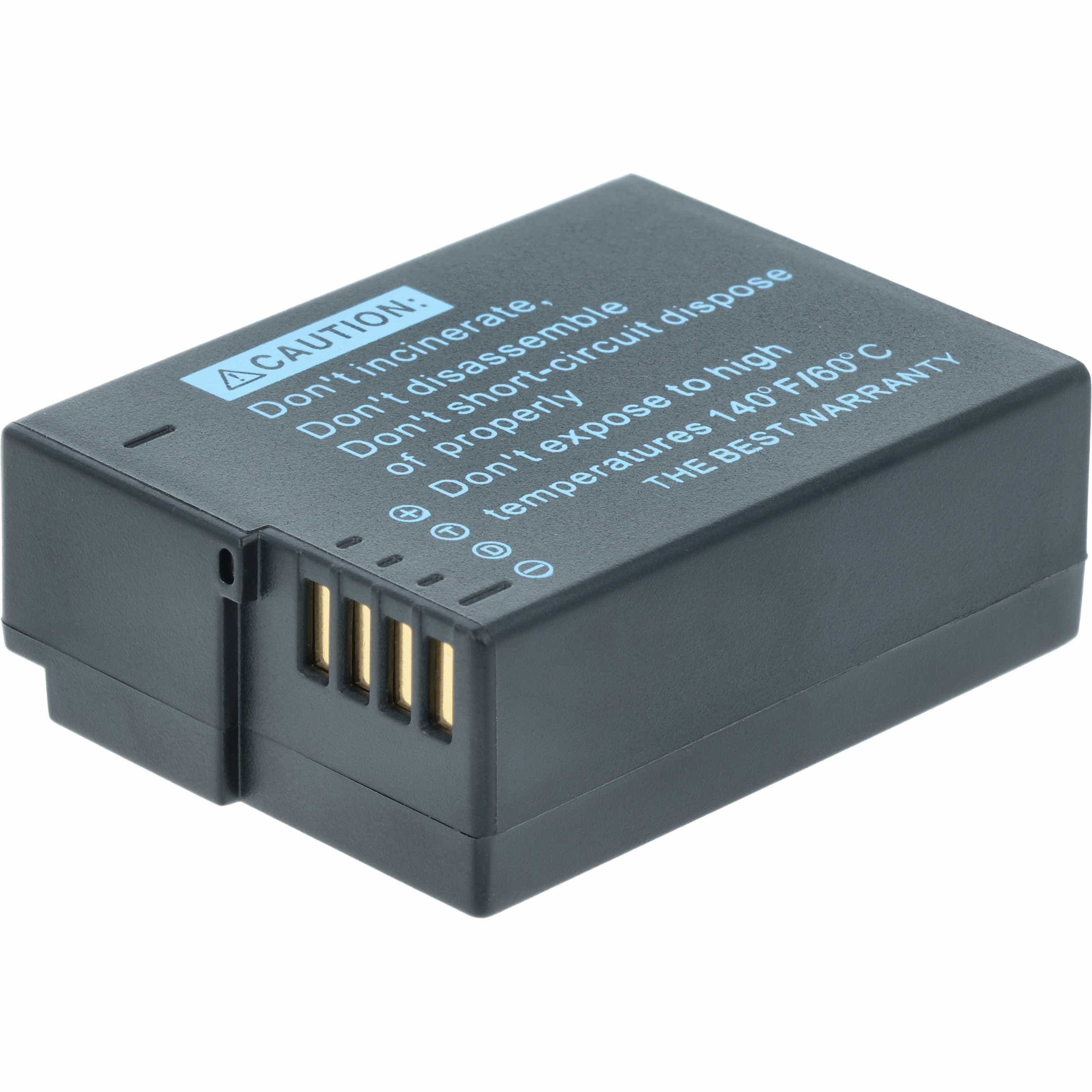3x Batteries pour appareil photo Leica Q-P- 1000mAh 7,2V Li-ion