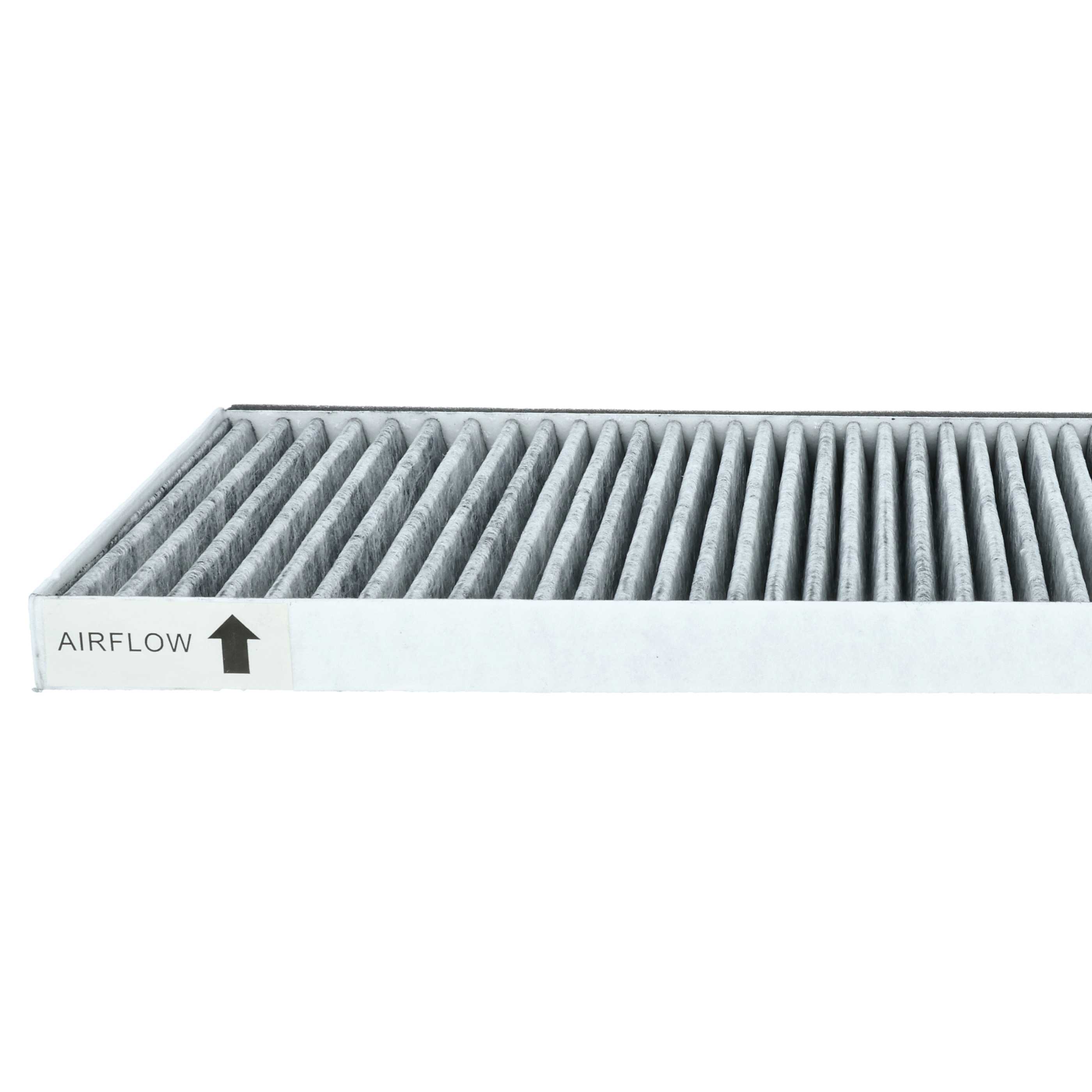 Filtre à charbon actif remplace Bosch 11025805, 9001028224, 11008080, 9001588129, 17006837 pour hotte Bosch