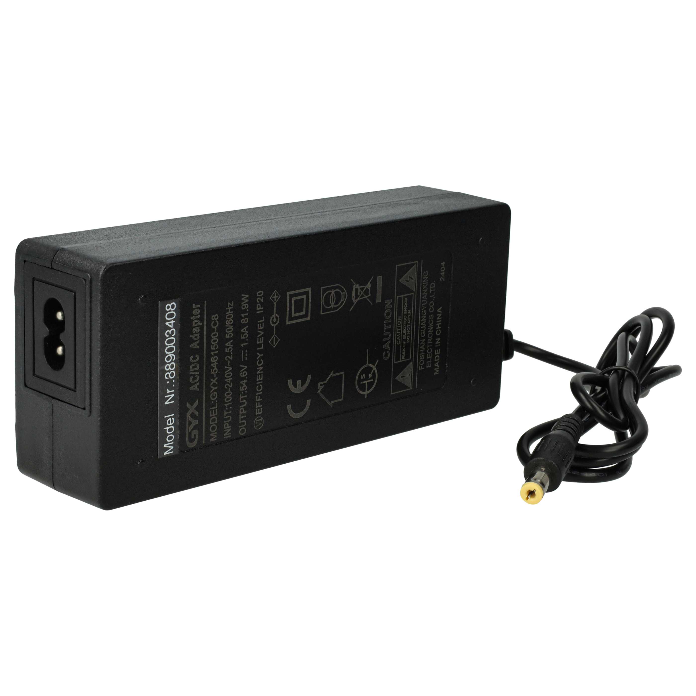 Charger suitable for Pace 500, CT28, E-MTB, MT27.5 LLobe, NCM, Aventon, Fitifito E-Bike Battery etc. - 1.5 A